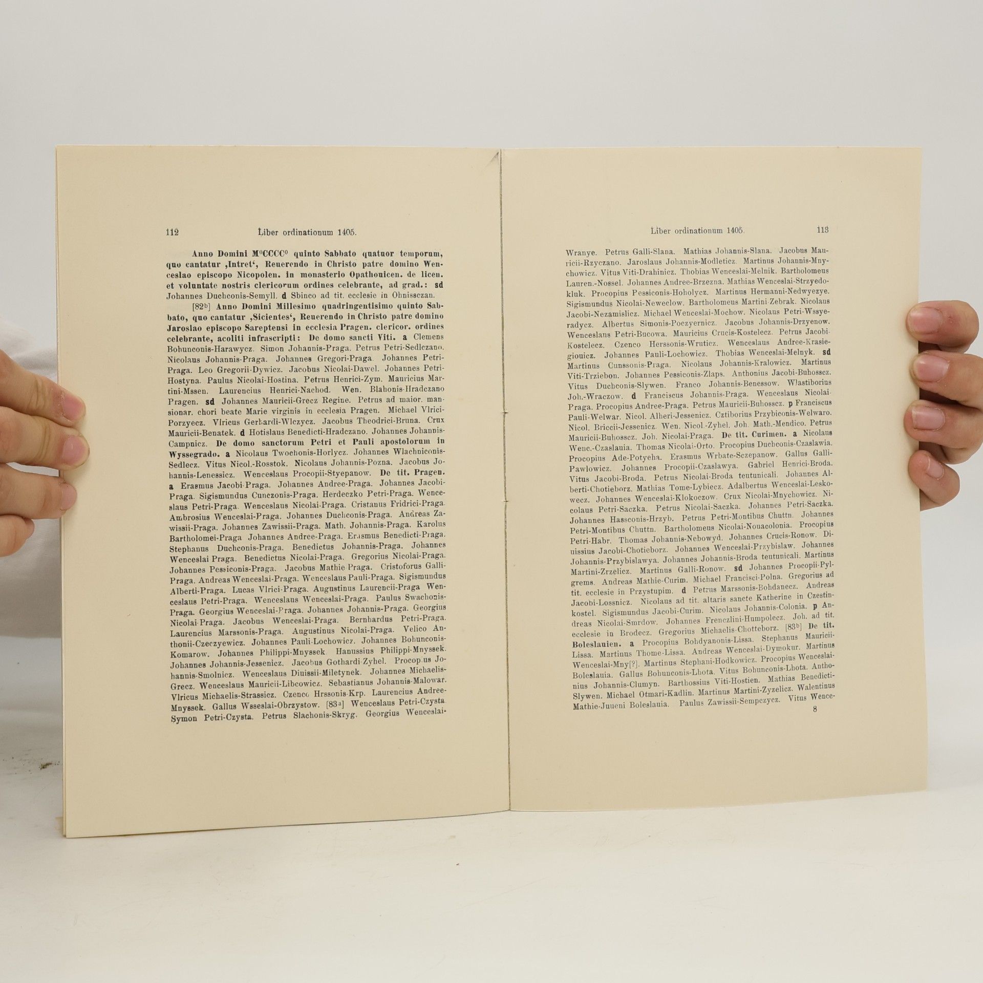 Antonius Podlaha Liber ordinationum cleri 1395-1416
