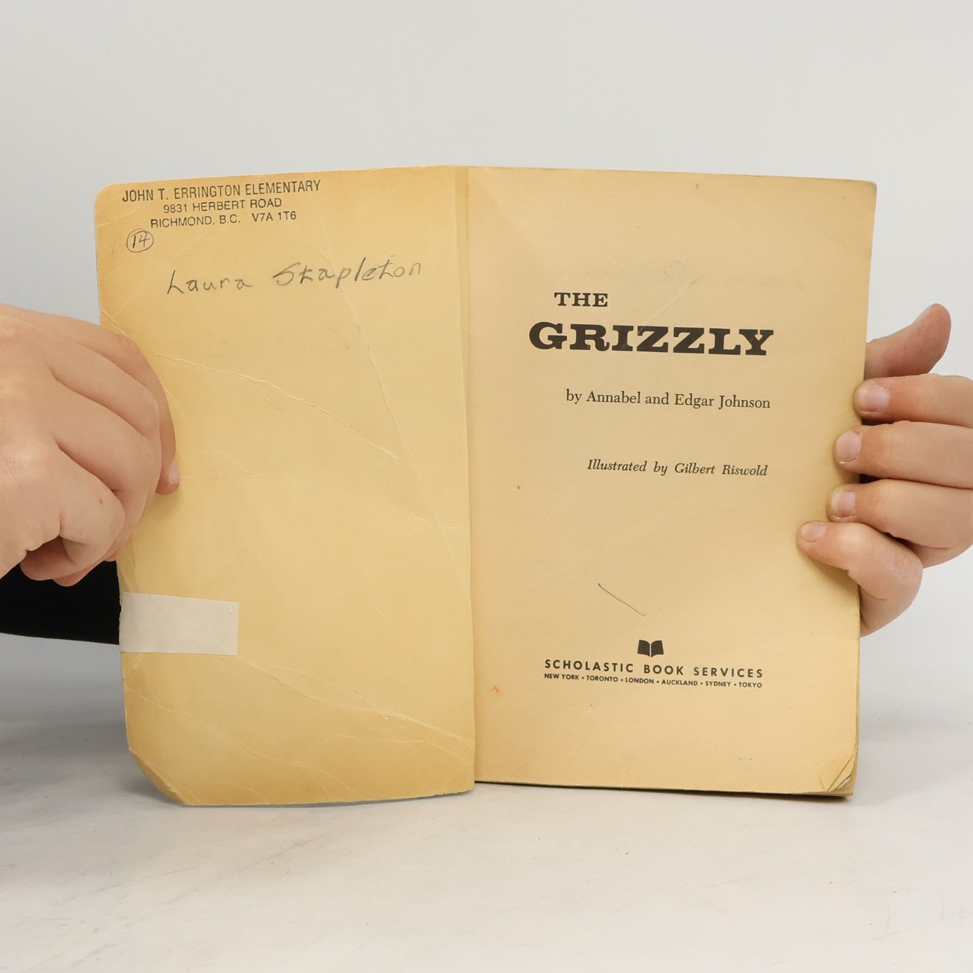 Annabel Johnson The Grizzly