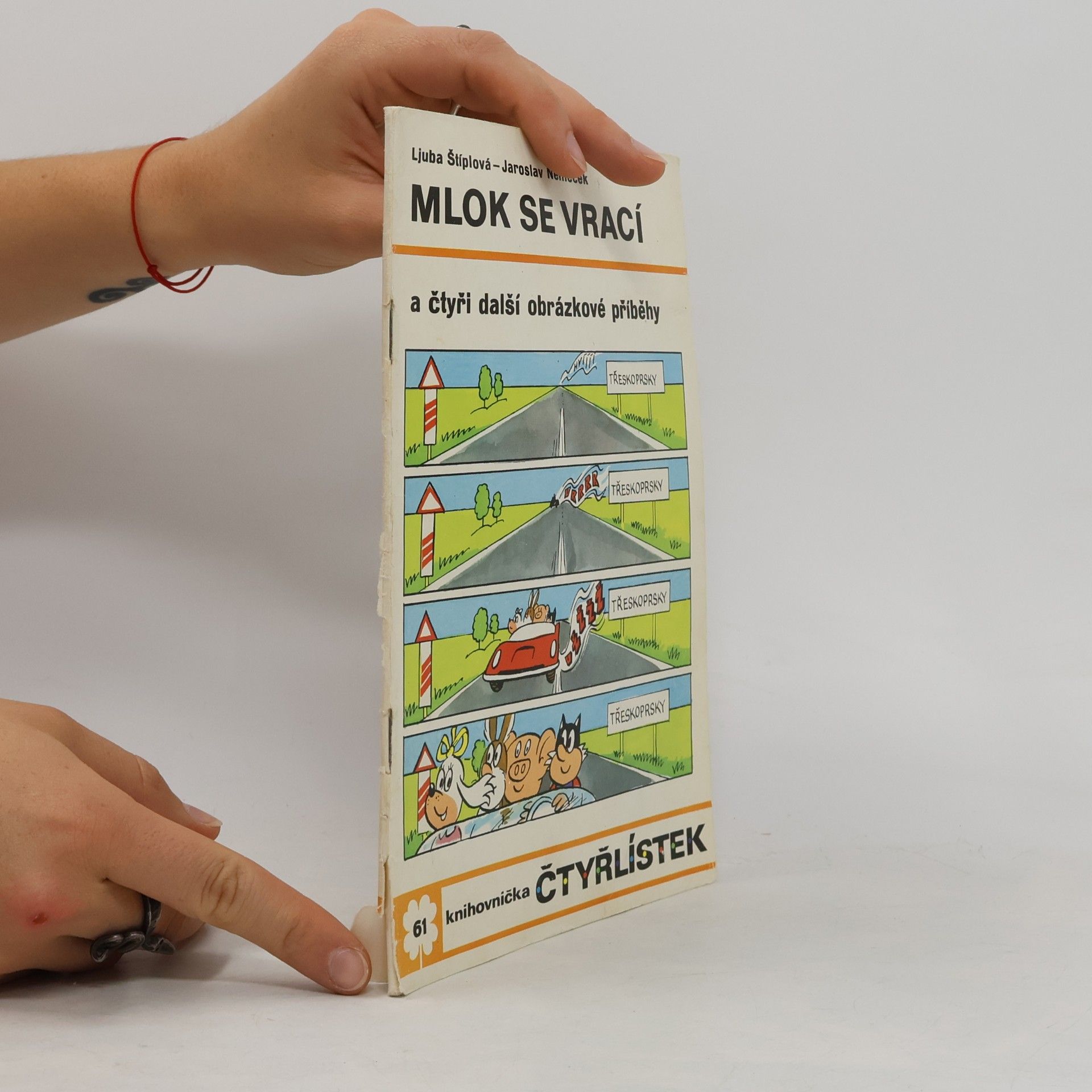 Autorenkollektiv Čtyřlístek 61. Mlok se vrací a čtyři další obrázkové příběhy