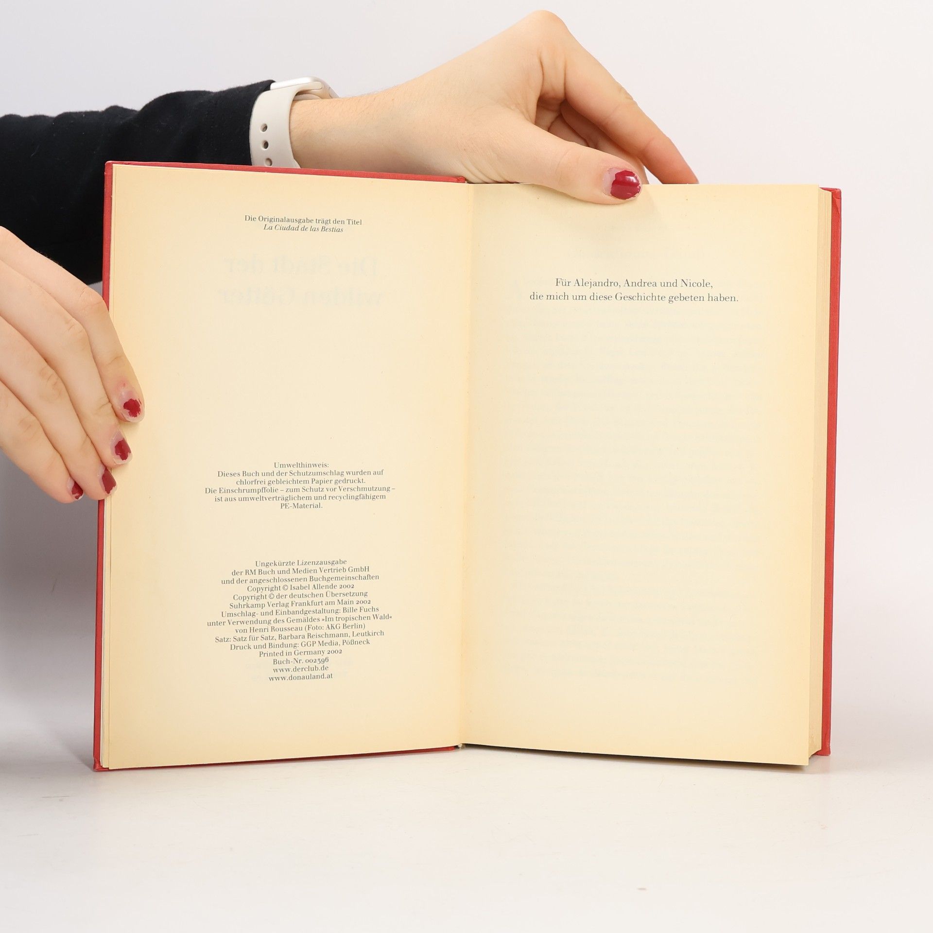 Isabel Allende Die Stadt der wilden Götter