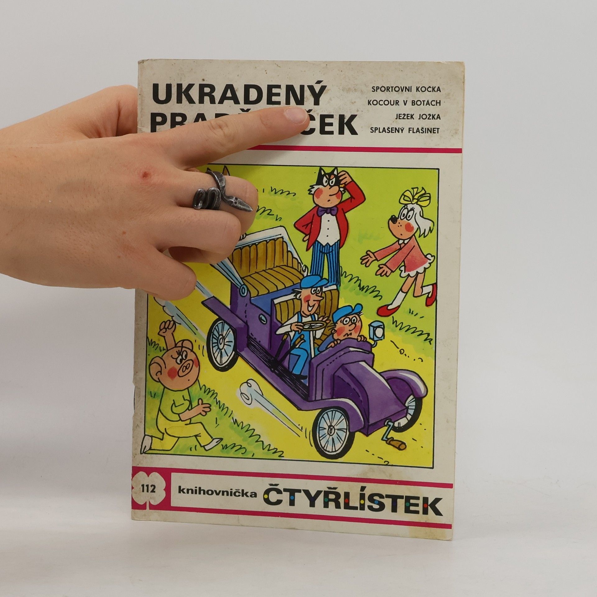 Jaroslav Němeček Čtyřlístek 112. Ukradený pradědeček