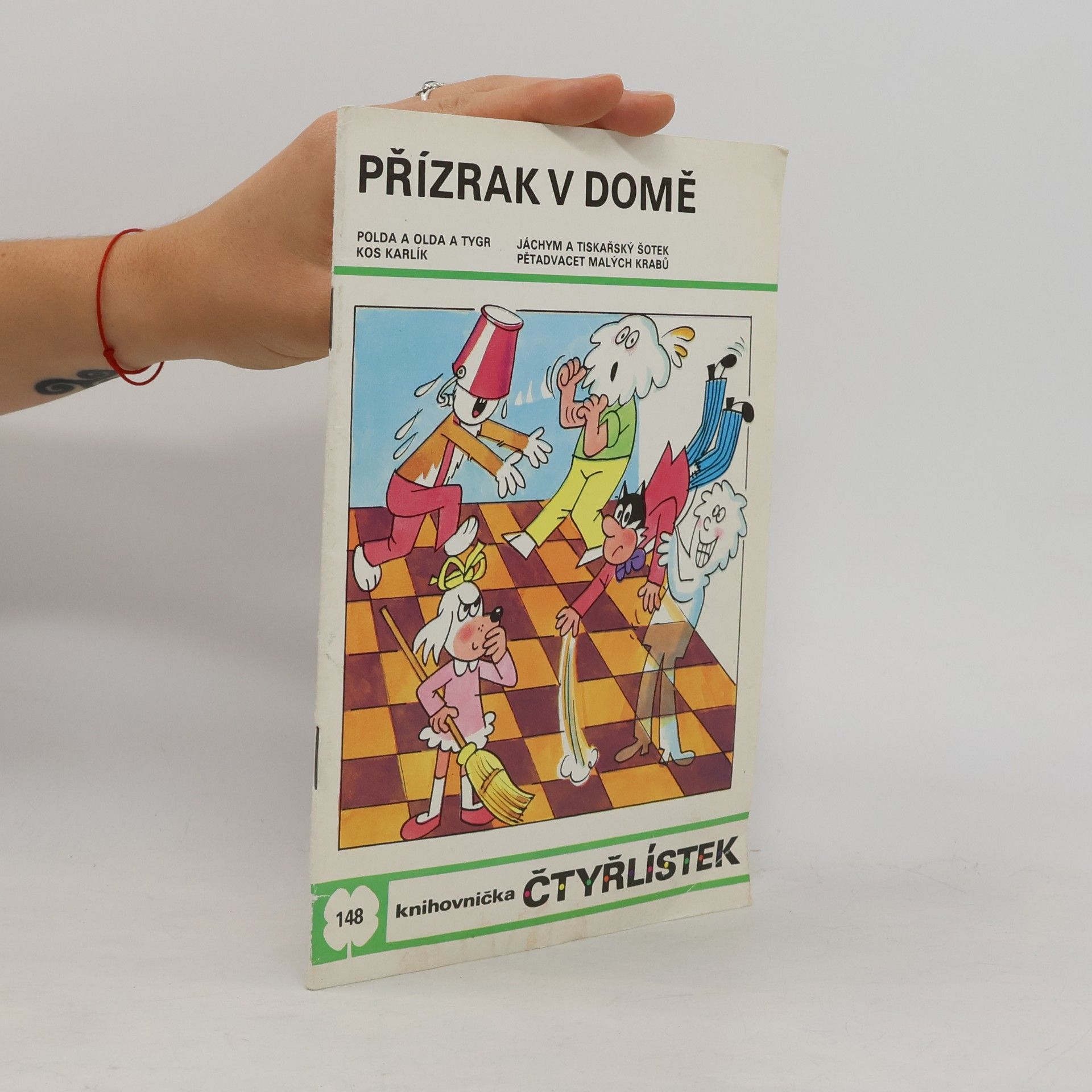 Jaroslav Němeček Čtyřlístek 148. Přízrak v domě