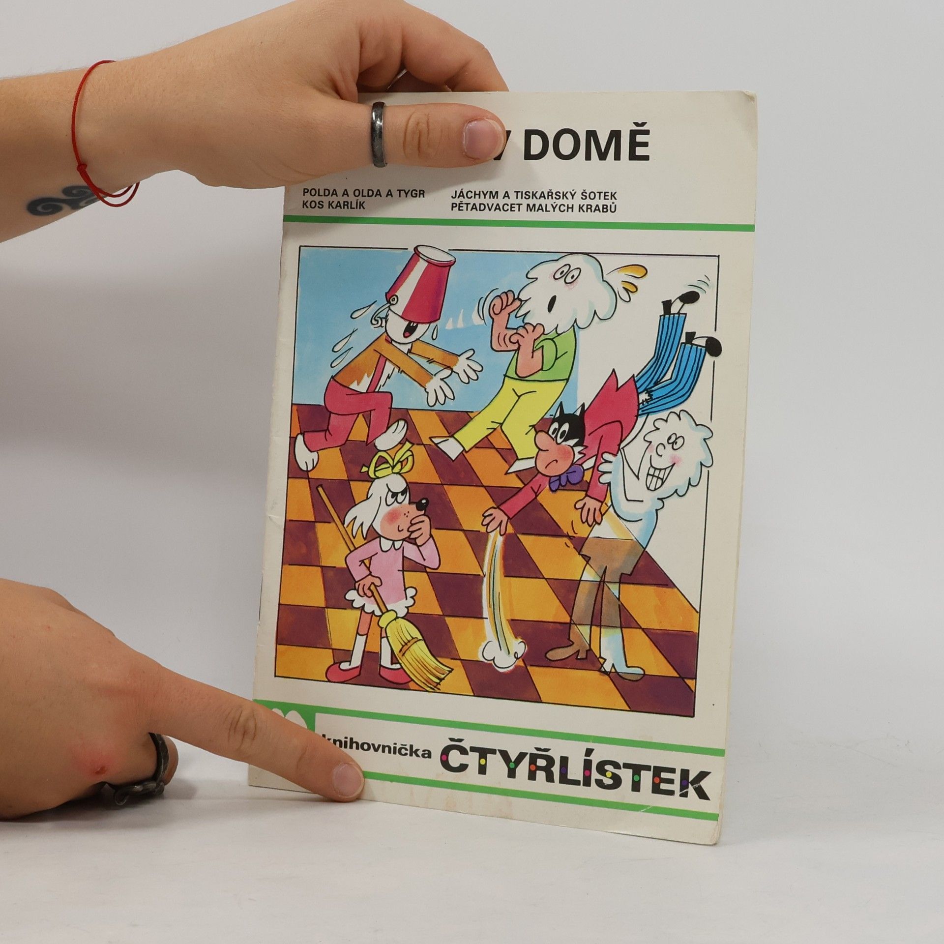 Jaroslav Němeček Čtyřlístek 148. Přízrak v domě