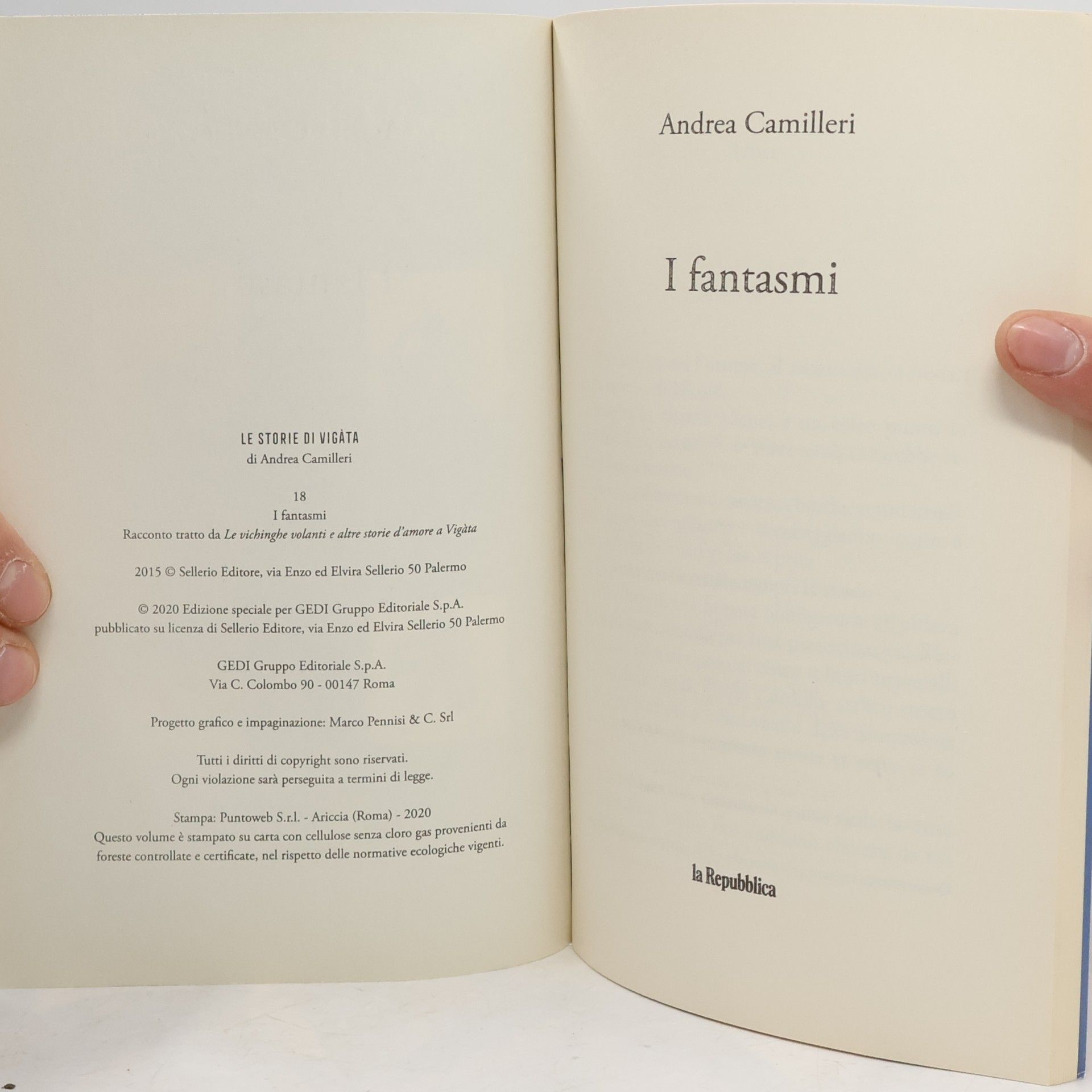 Andrea Camilleri Le storie di Vigàta 18. I Fantasmi