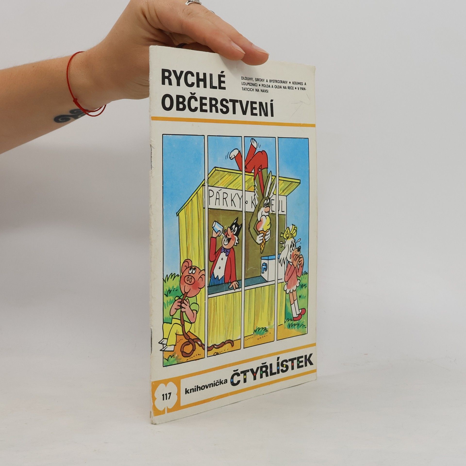 Jaroslav Němeček Čtyřlístek 117. Rychlé občerstvení