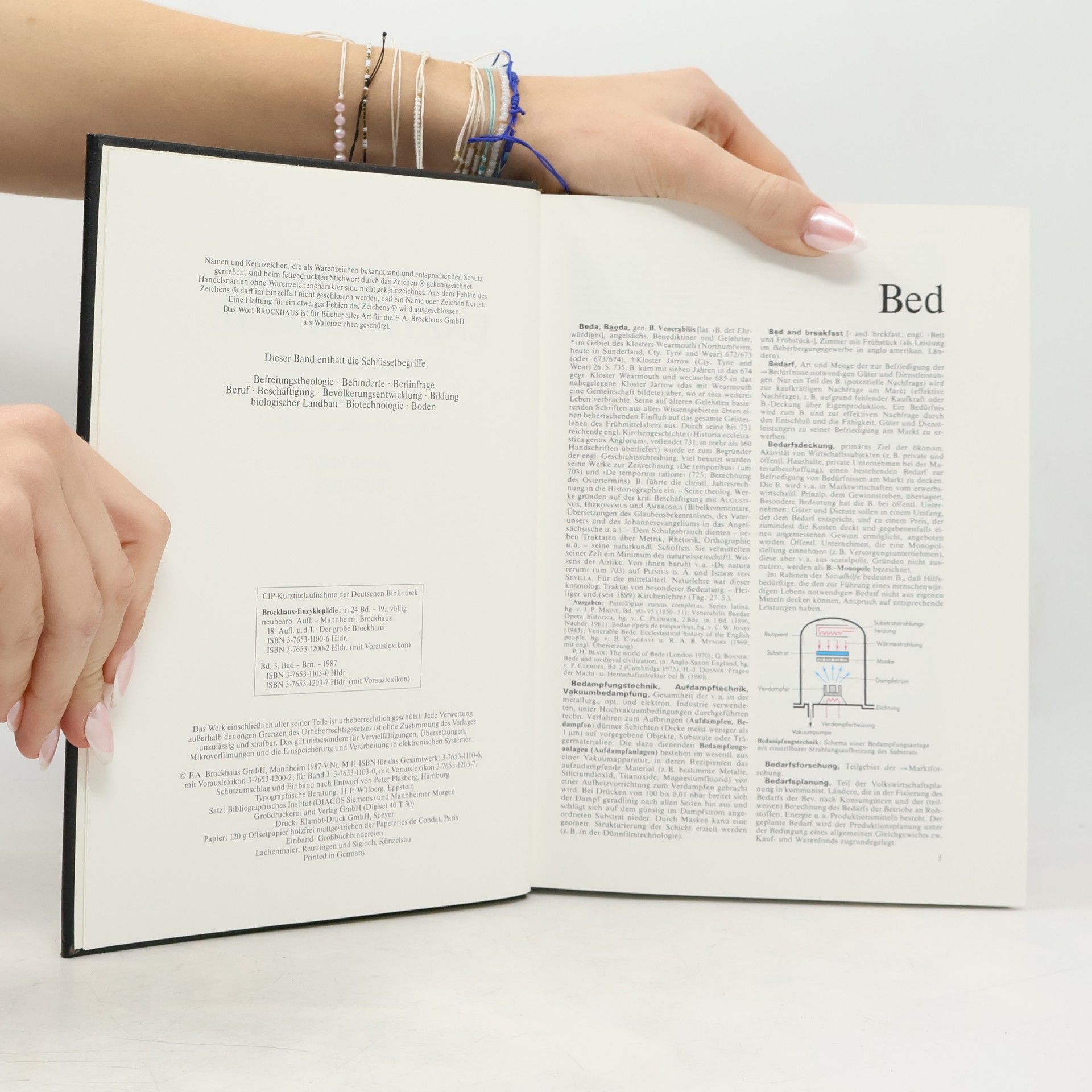 Autorenkollektiv Brockhaus Enzyklopädie Band 3. BED-BRN