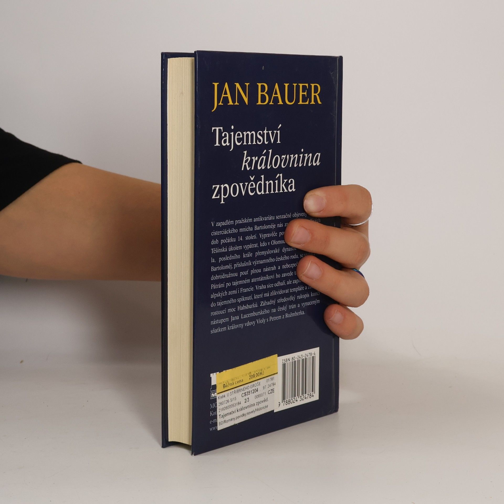Jan Bauer Tajemství královnina zpovědníka