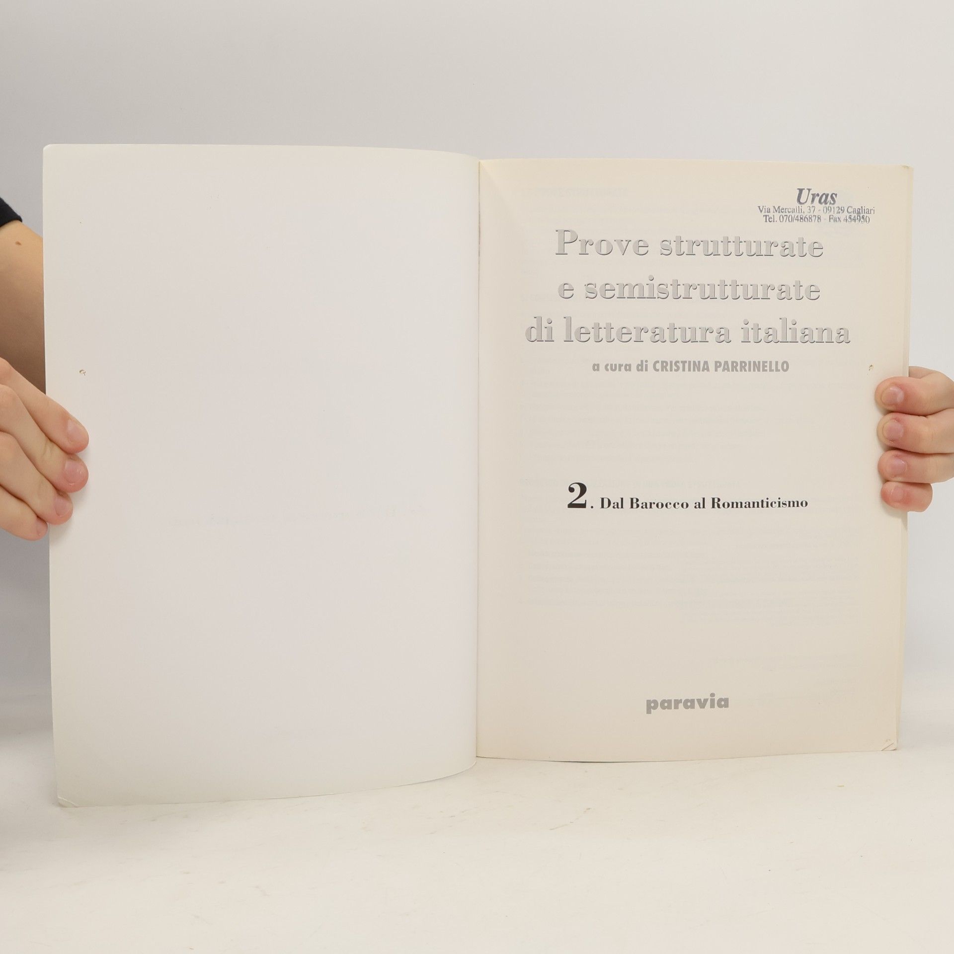 Autorenkollektiv Prove strutturate e semistrutturate di letteratura italiana 2