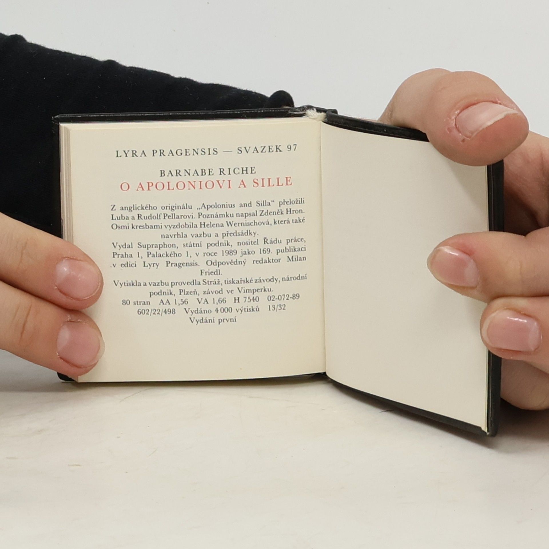 Barnabe Riche O Apolonovi a Sille