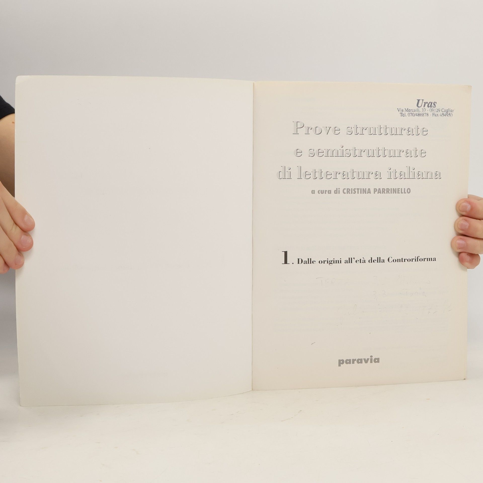 Autorenkollektiv Prove strutturate e semistrutturate di letteratura italiana