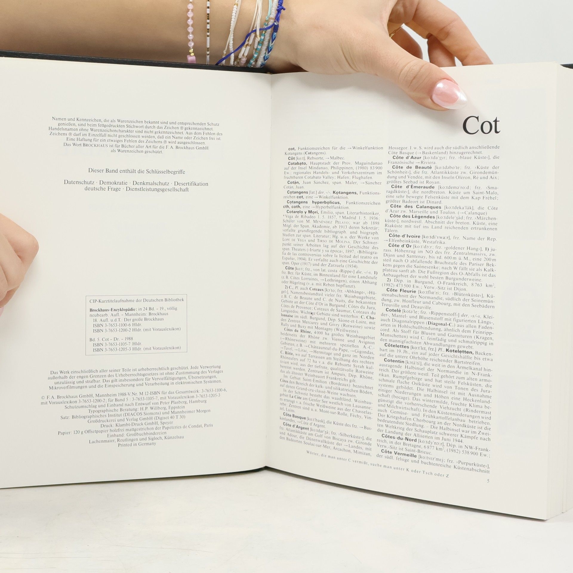 Autorenkollektiv Brockhaus Enzyklopädie. Band 5 Cot-Dr