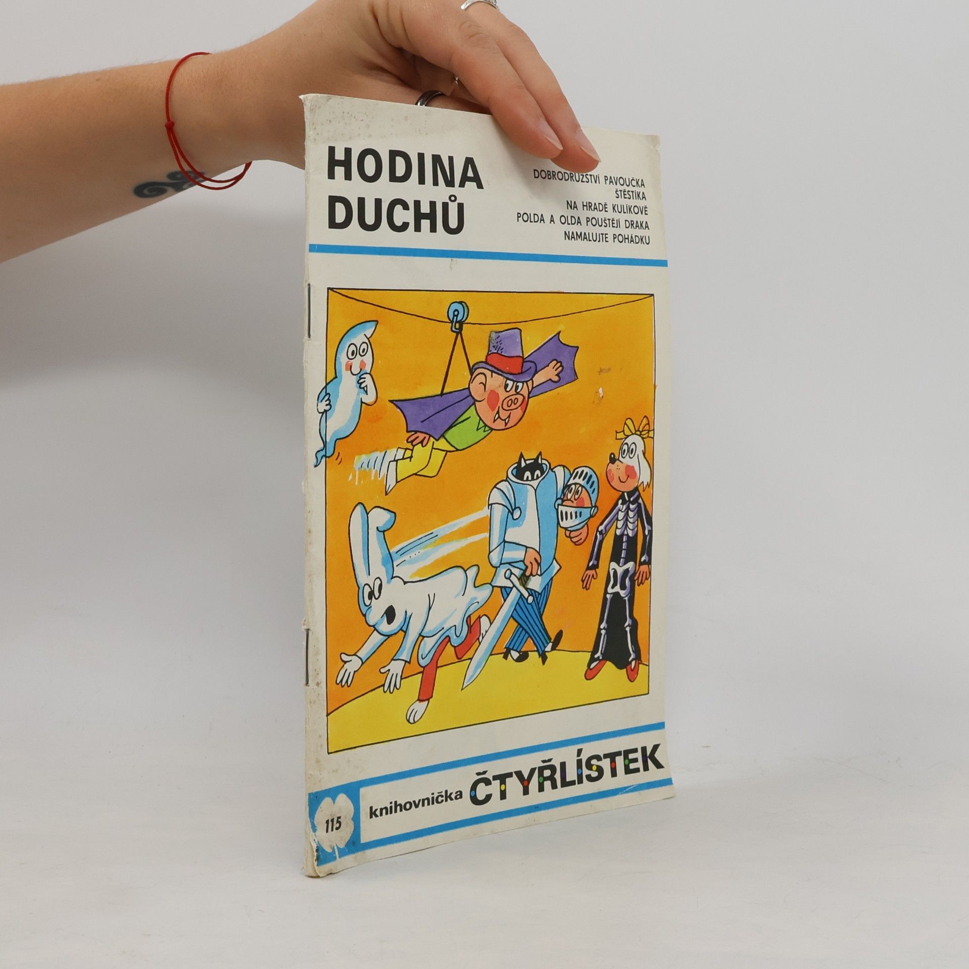Jaroslav Němeček Čtyřlístek 115. Hodina duchů