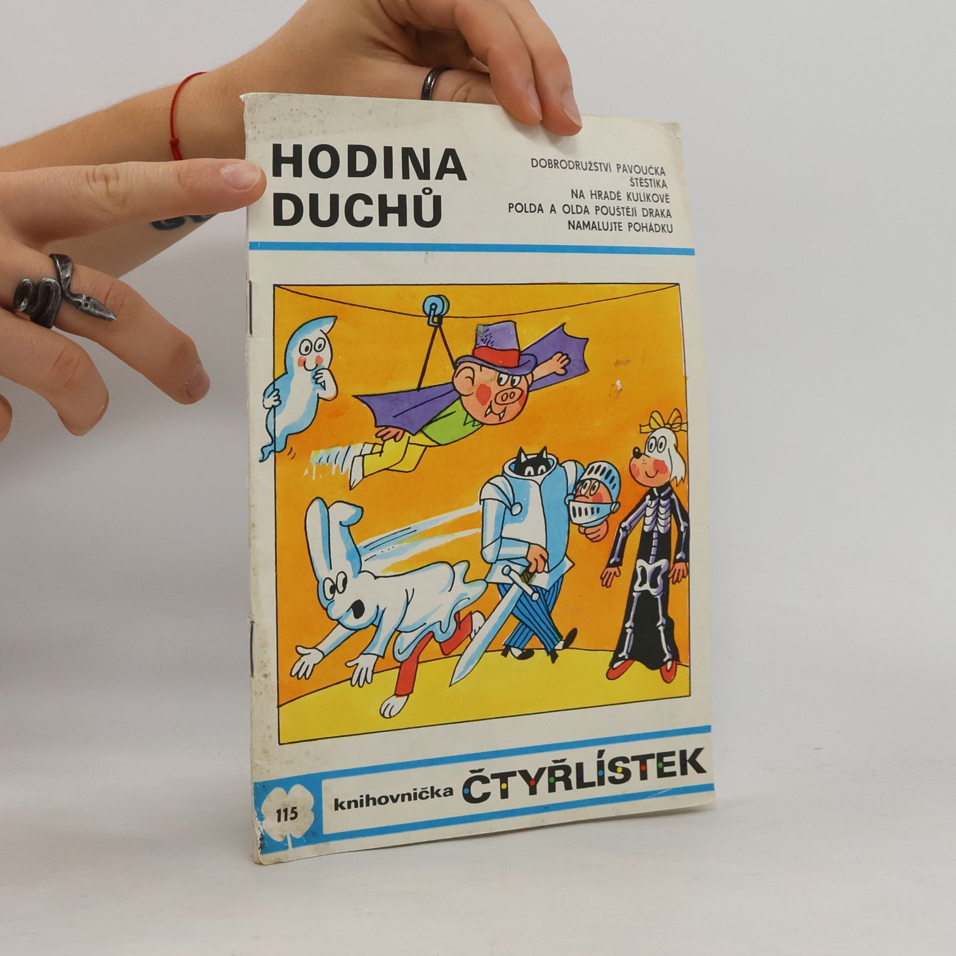 Jaroslav Němeček Čtyřlístek 115. Hodina duchů