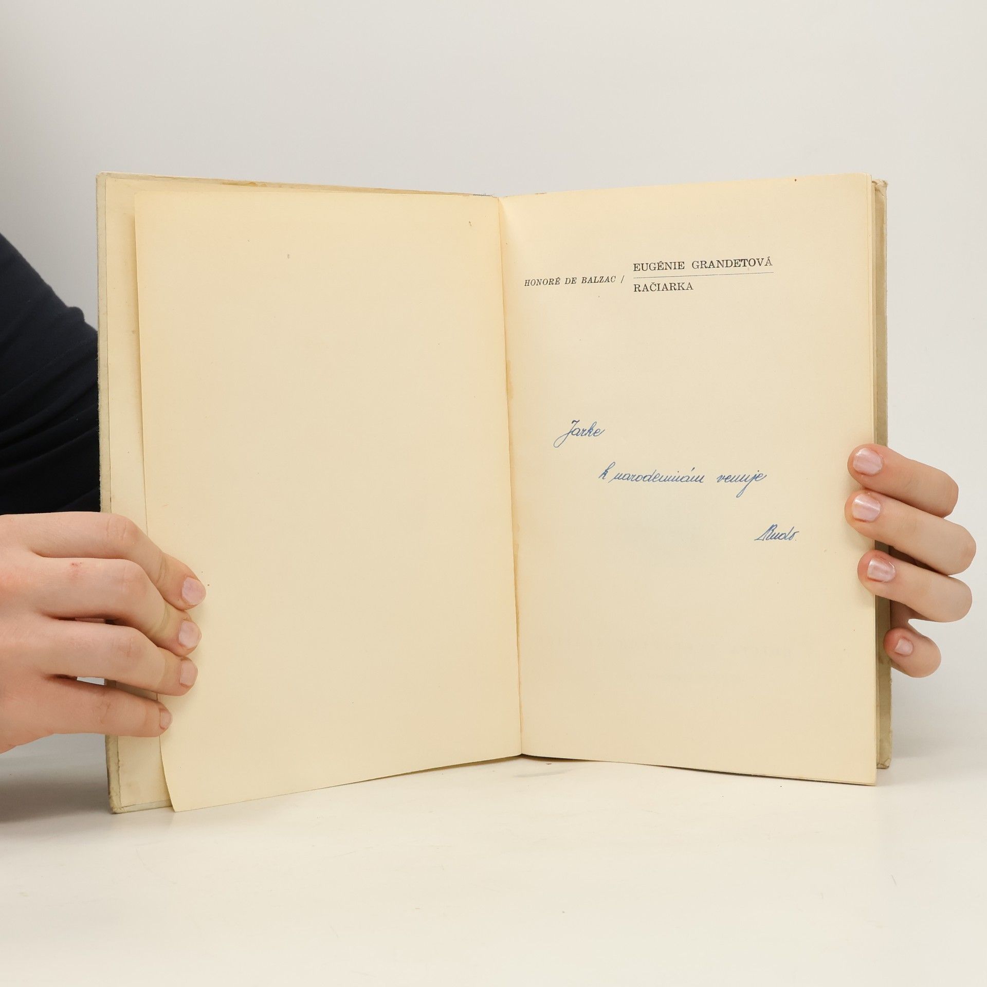 Honoré de Balzac Eugénie Grandetová / Fačiarka