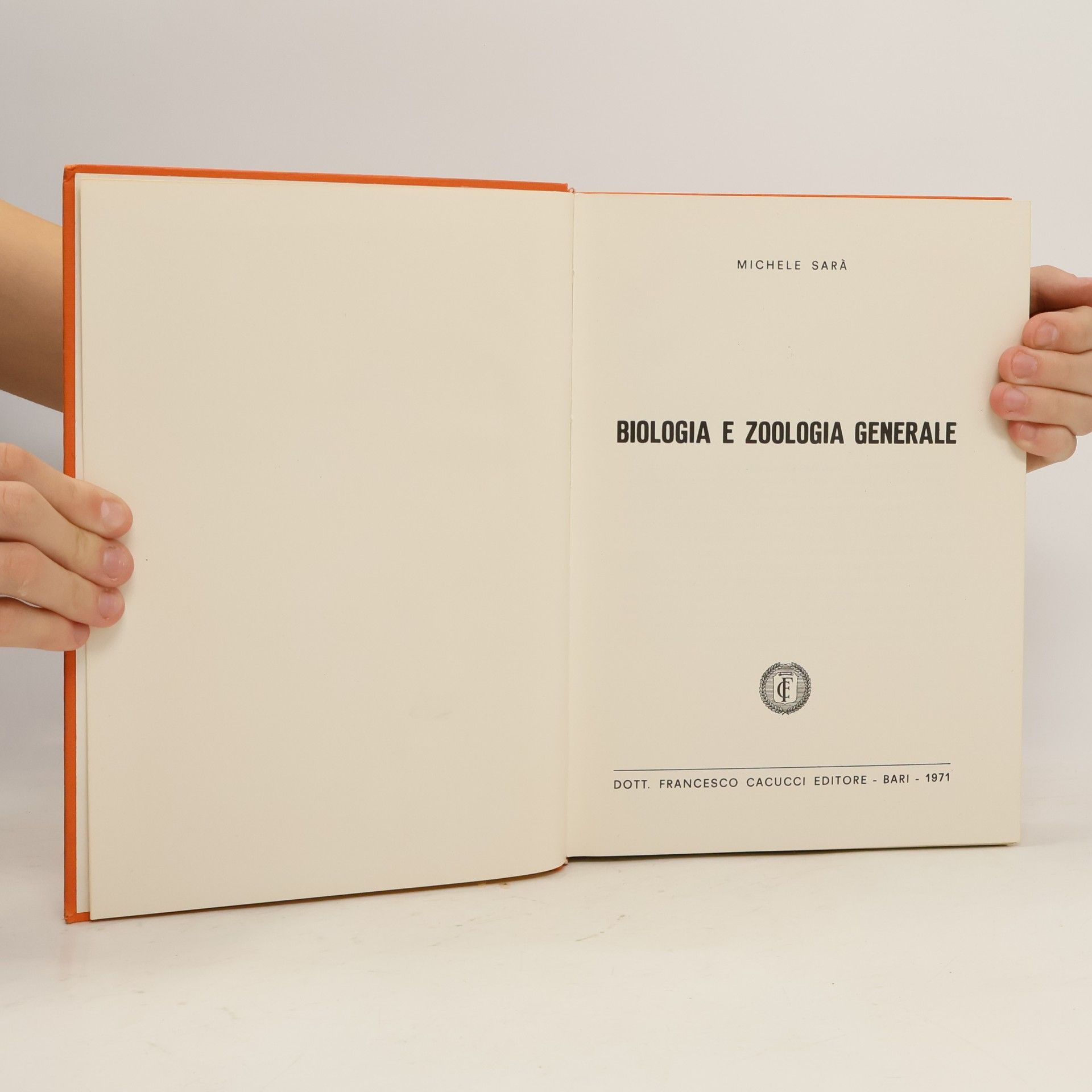 Michele Sarà Biologia e Zoologia Generale