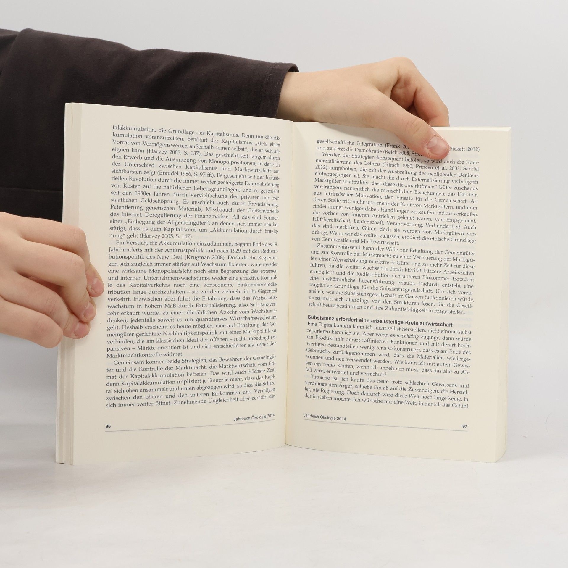 Udo Ernst Simonis Mut zu Visionen. Brücken in die Zukunft - Jahrbuch Ökologie 2014