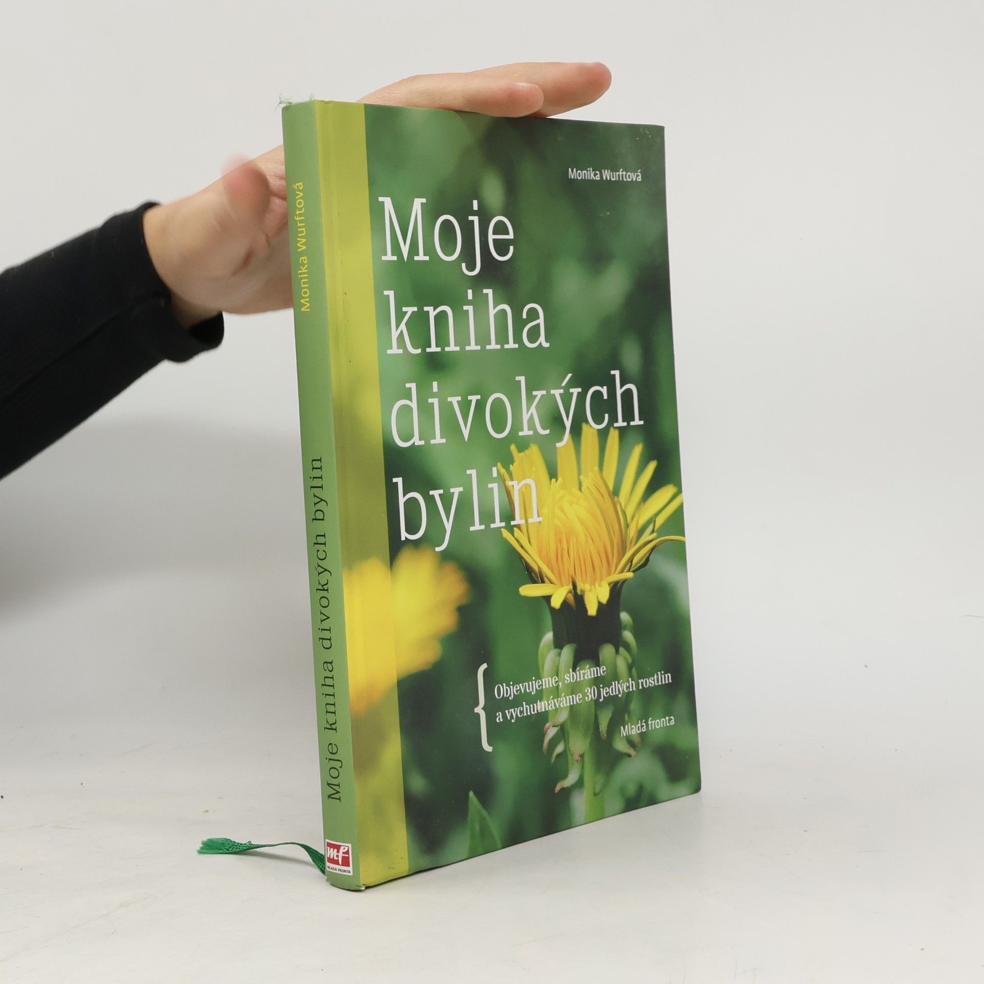 Monika Wurft Moje kniha divokých bylin: Objevujeme, sbíráme a vychutnáváme 30 jedlých rostlin