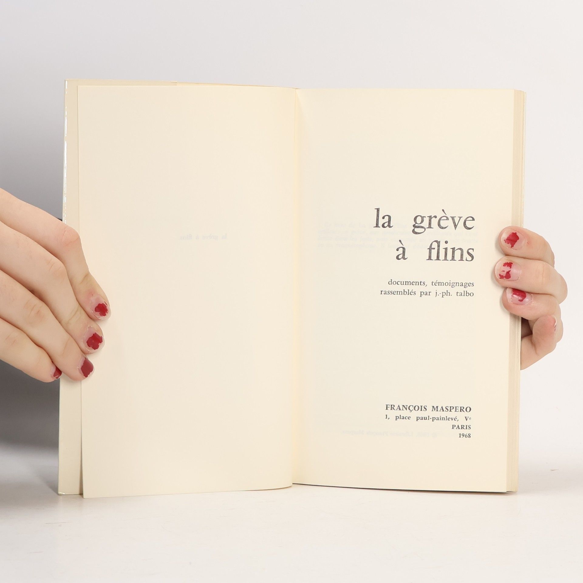 J.-Ph. Talbo la grève à flins