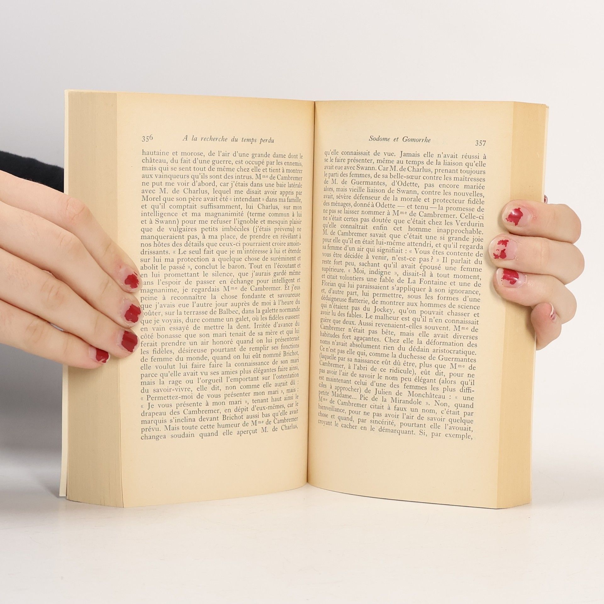 Proust Sodome et Gomorrhe
