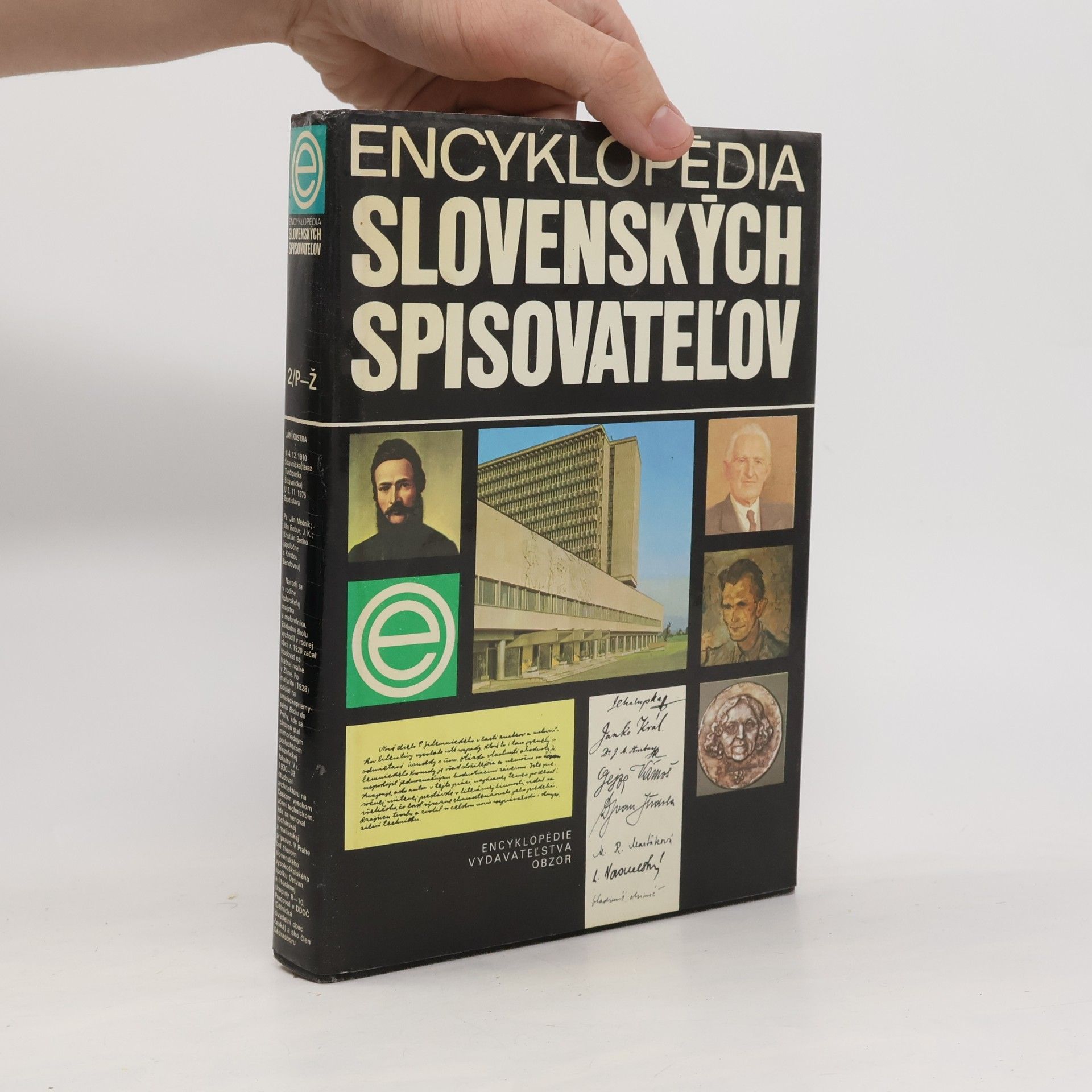 Encyklopédia slovenských spisovateľov 2 P-Ž