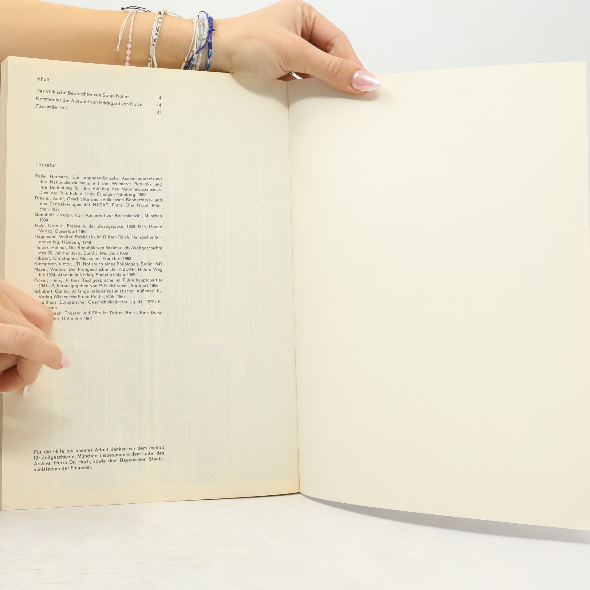 Various authors Facsimile Querschnitt. Völkischer Beobachter