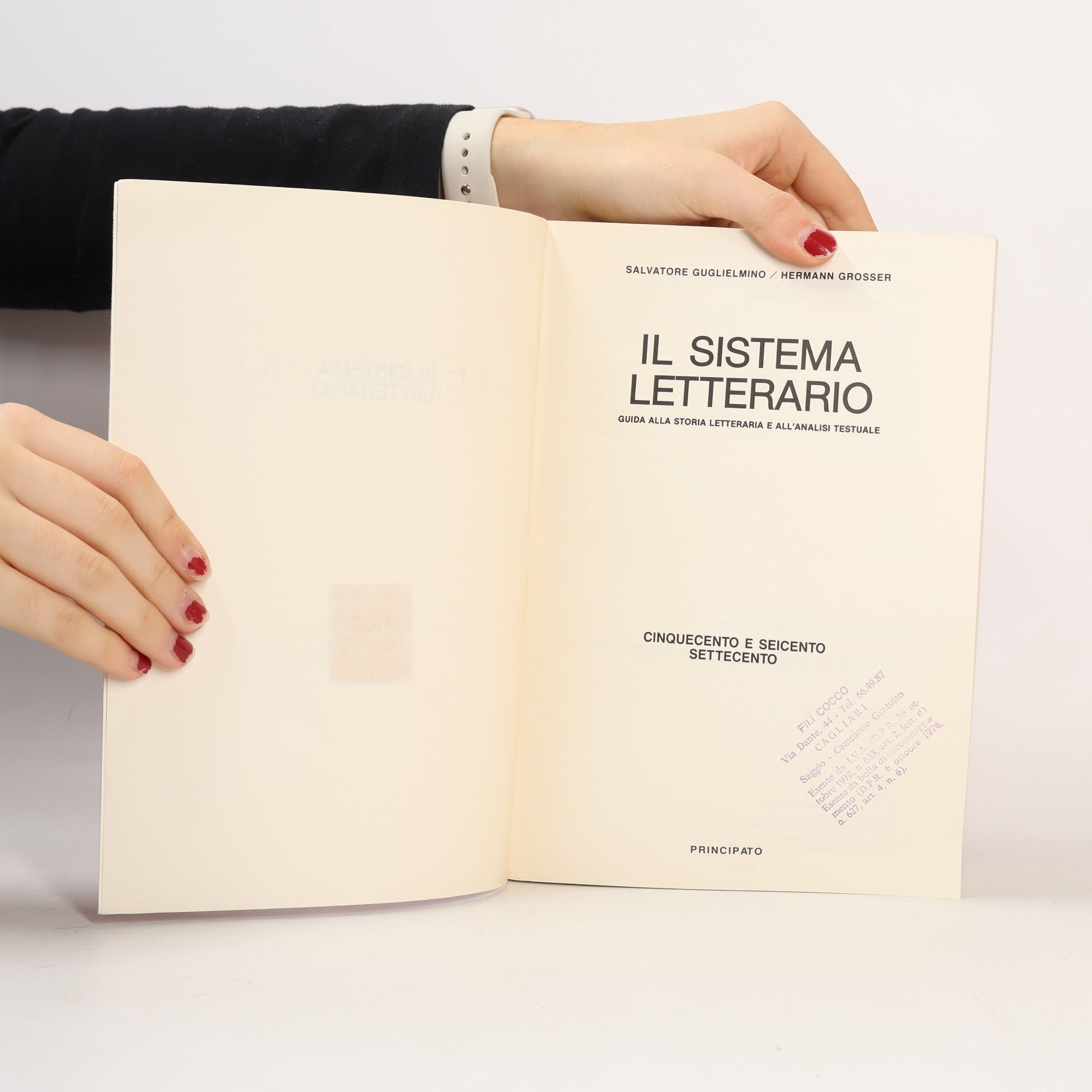 Salvatore Guglielmino  Il Sistema Letterario
