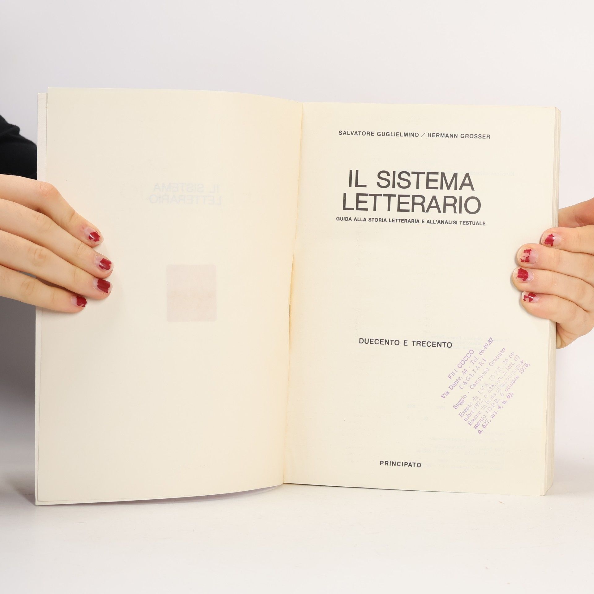 Guglielmino Il Sistema Letterario
