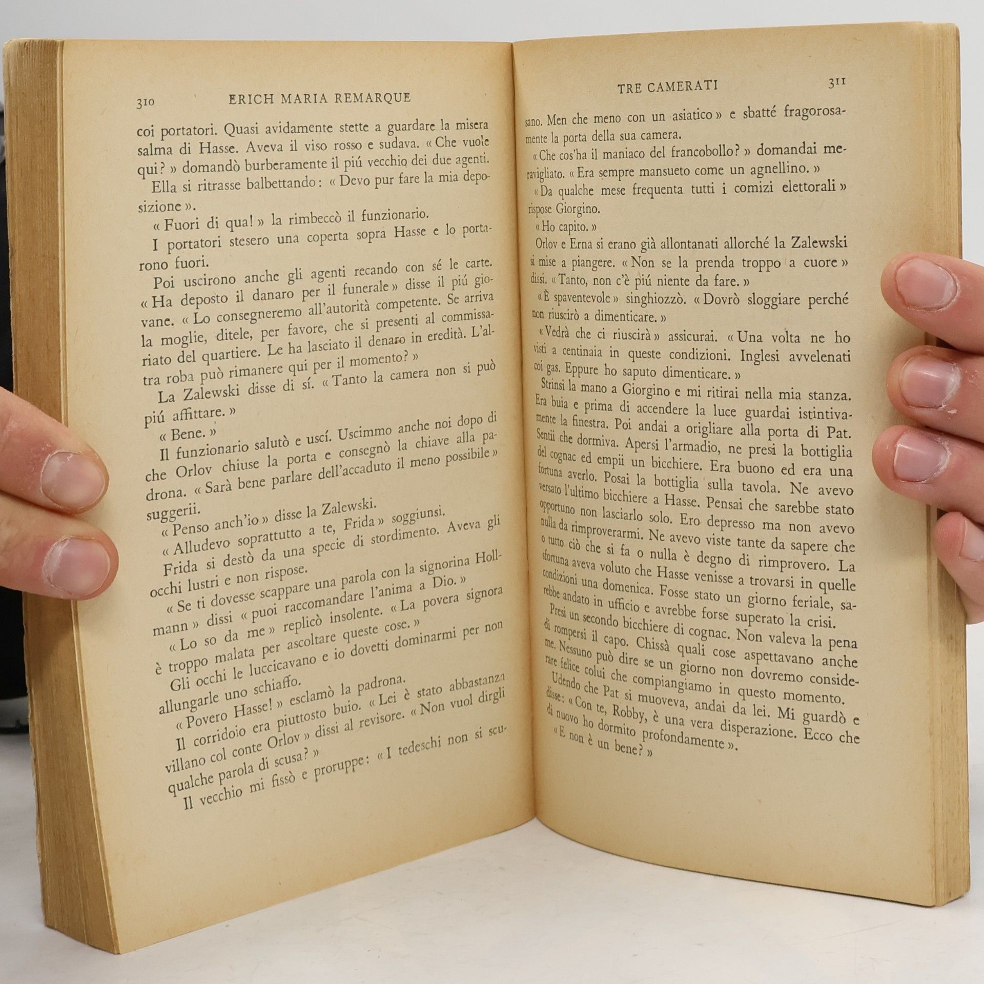 Erich Maria Remarque Tre Camerati
