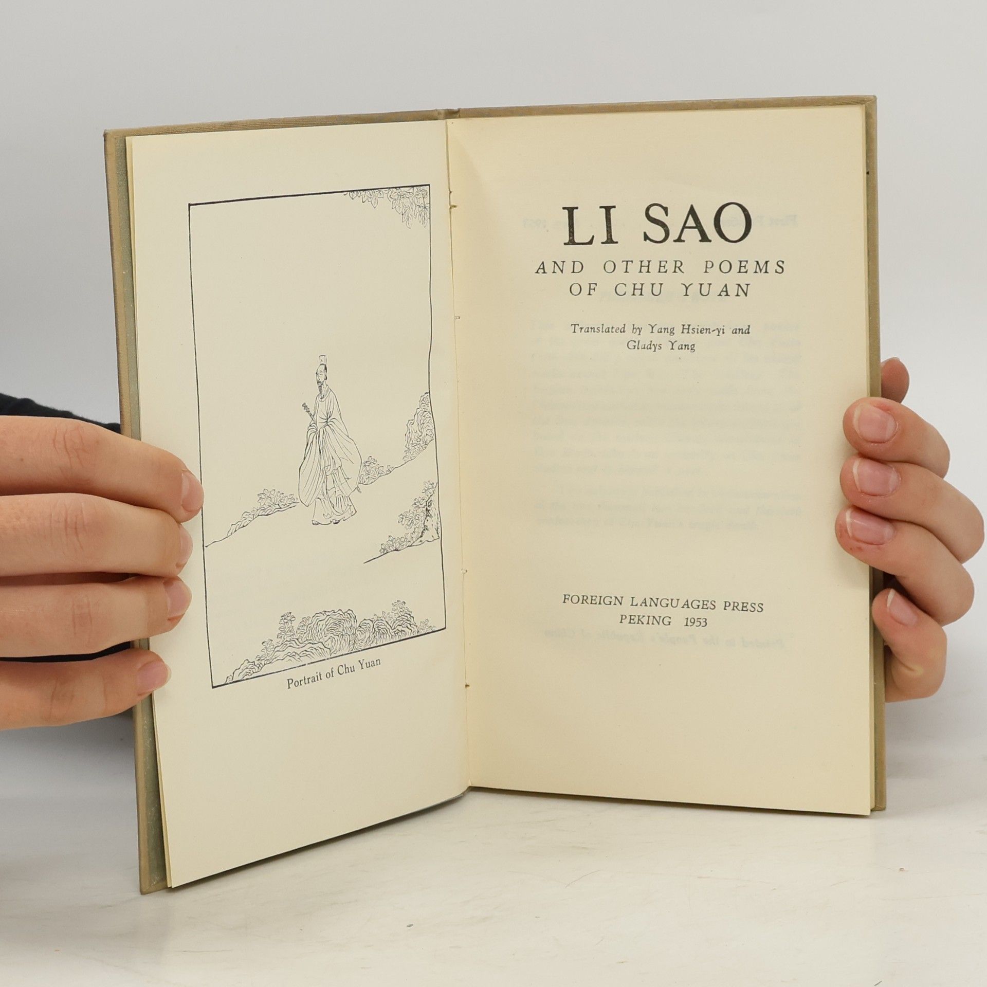 Chu Yuan Li sao and other poems by Chu Yuan