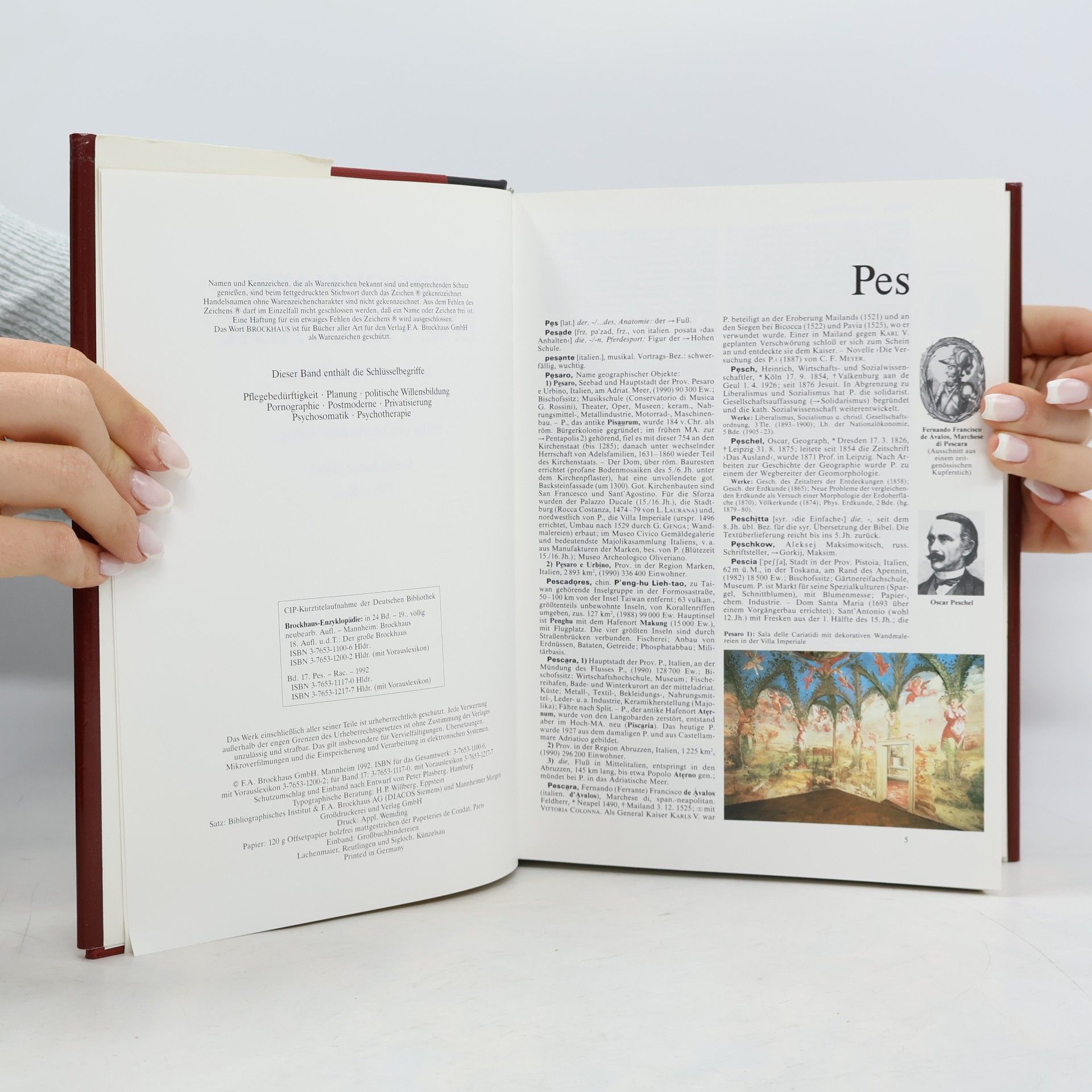 Autores varios Brockhaus enyzklopadie 17. PES-RAC