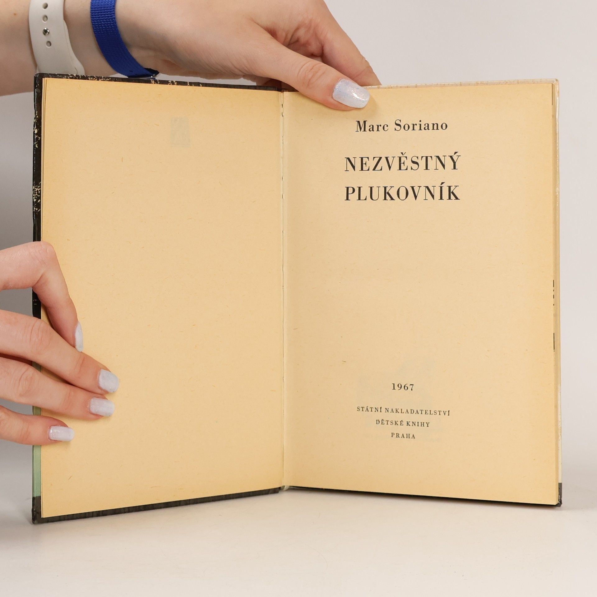 Marc Soriano Nezvěstný plukovník