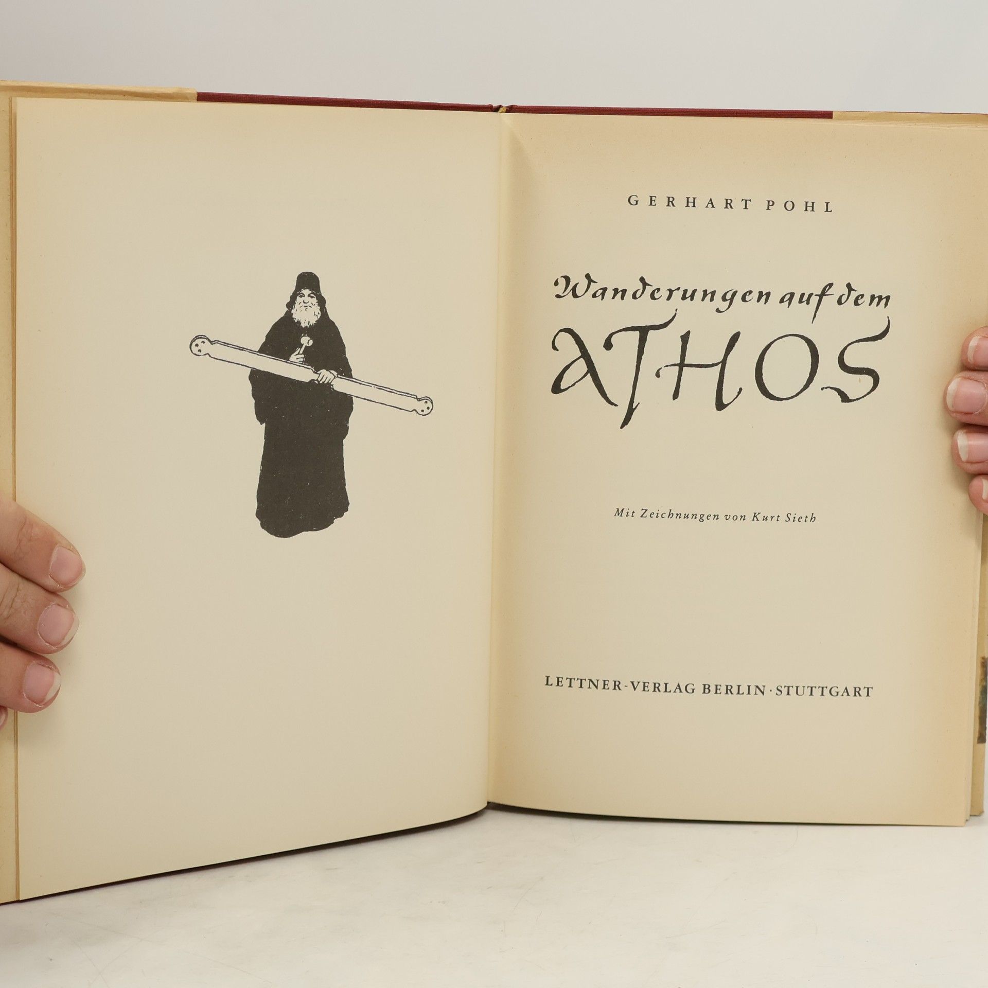 Gerhart Pohl Wanderungen auf dem Athos