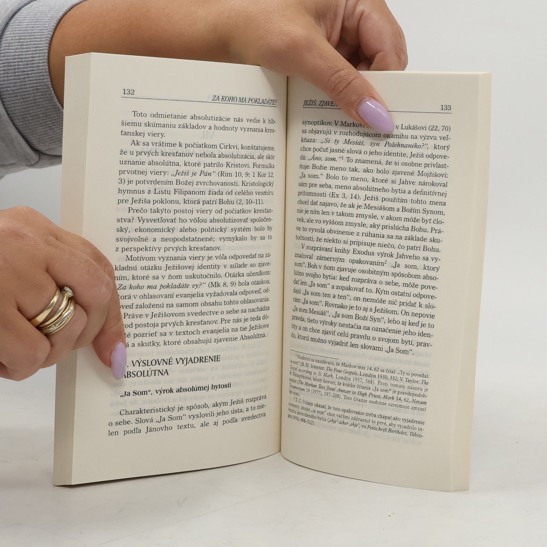 Jean Galot Za koho ma pokladáte?