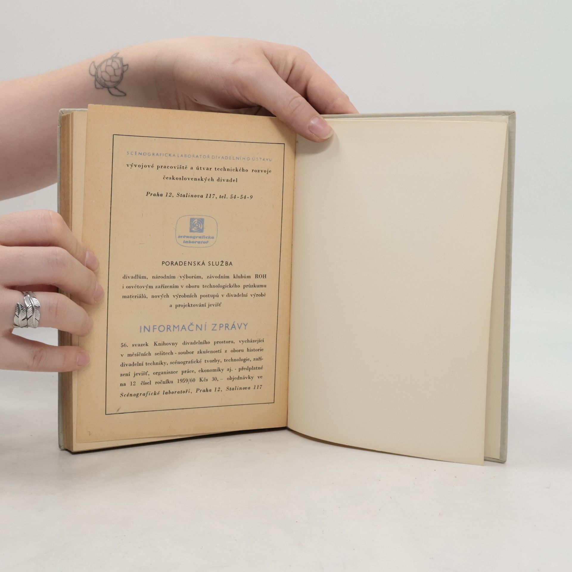 Kolektiv autorů Přehled činnosti československých divadel 1958