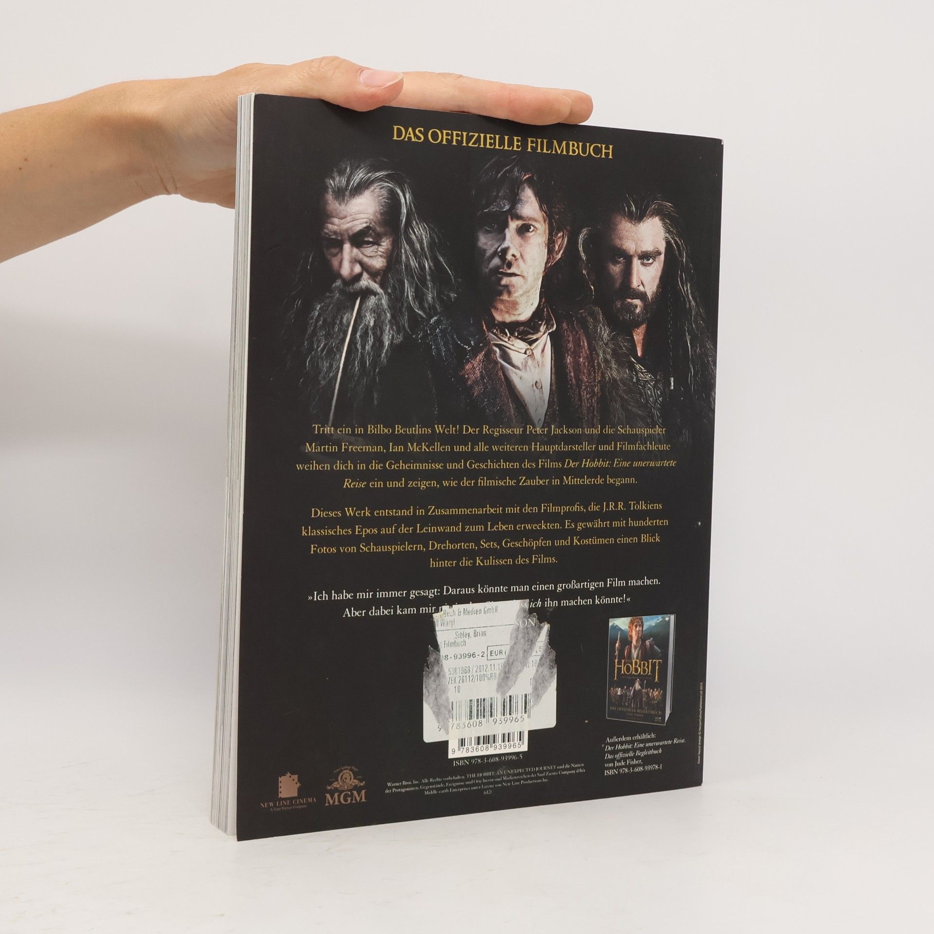 Brian Sibley Der Hobbit: Eine unerwartete Reise - Das offizielle Filmbuch