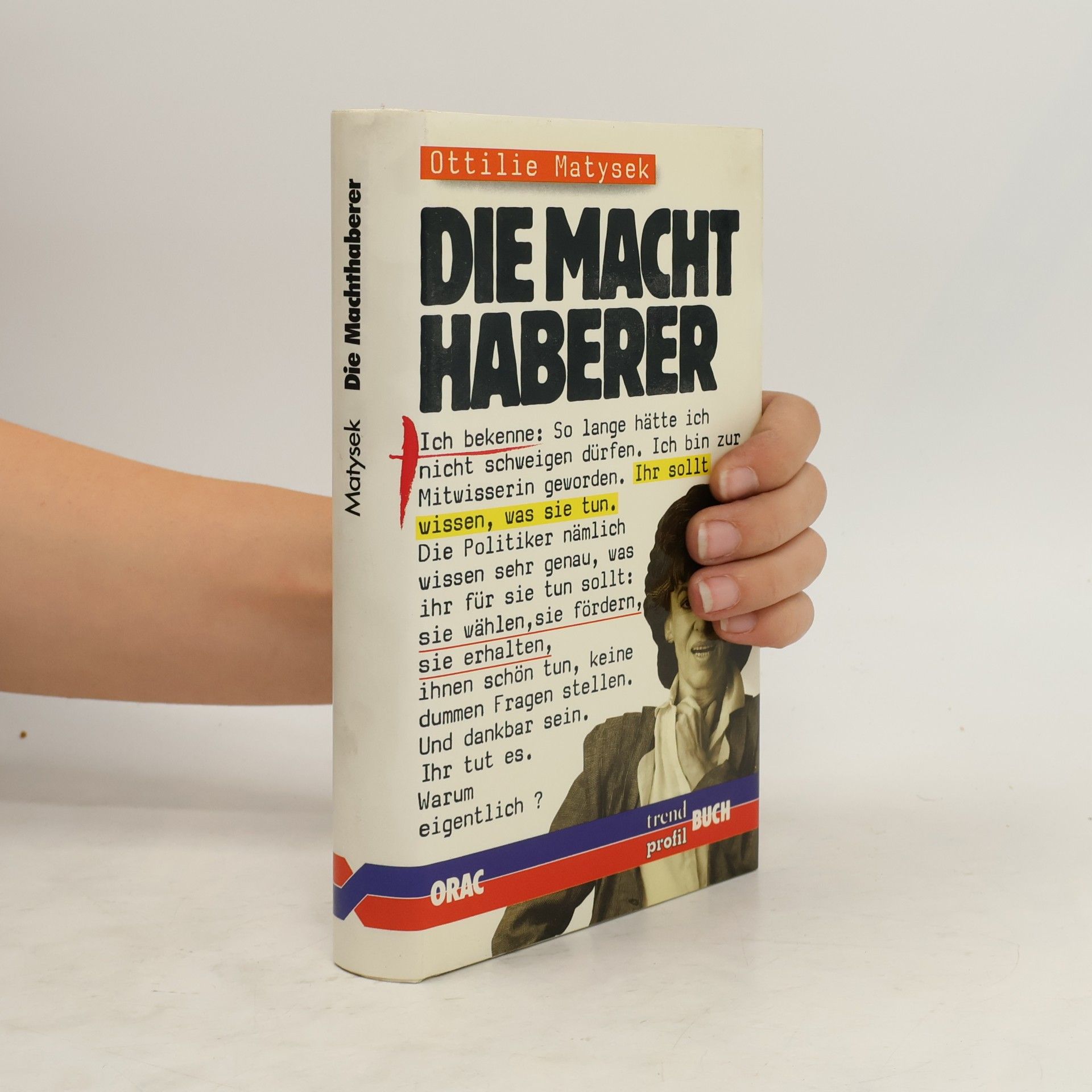 Ottilie Matysek Die Machthaberer