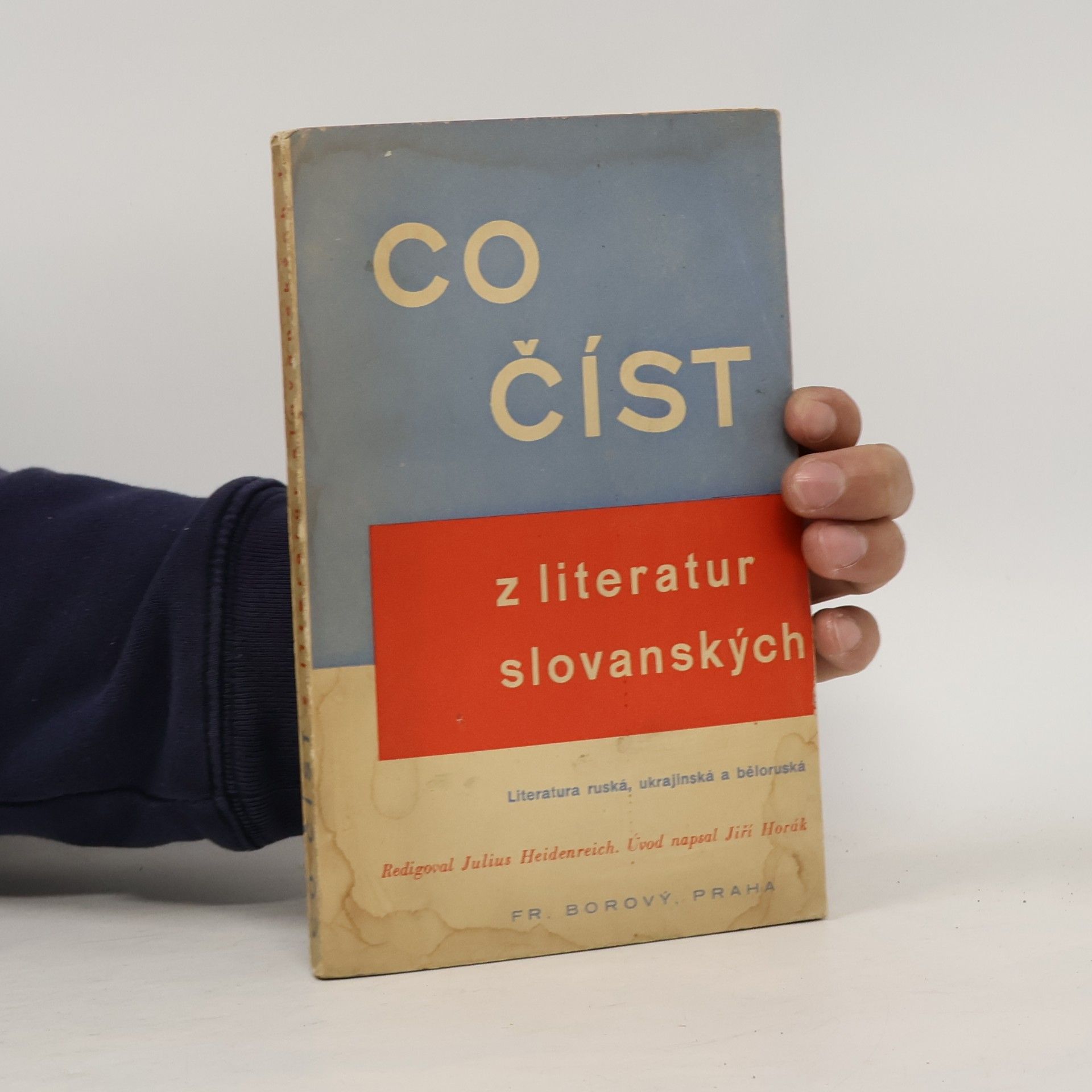 Hugo Siebenschein CO ČÍST z literatur slovanských