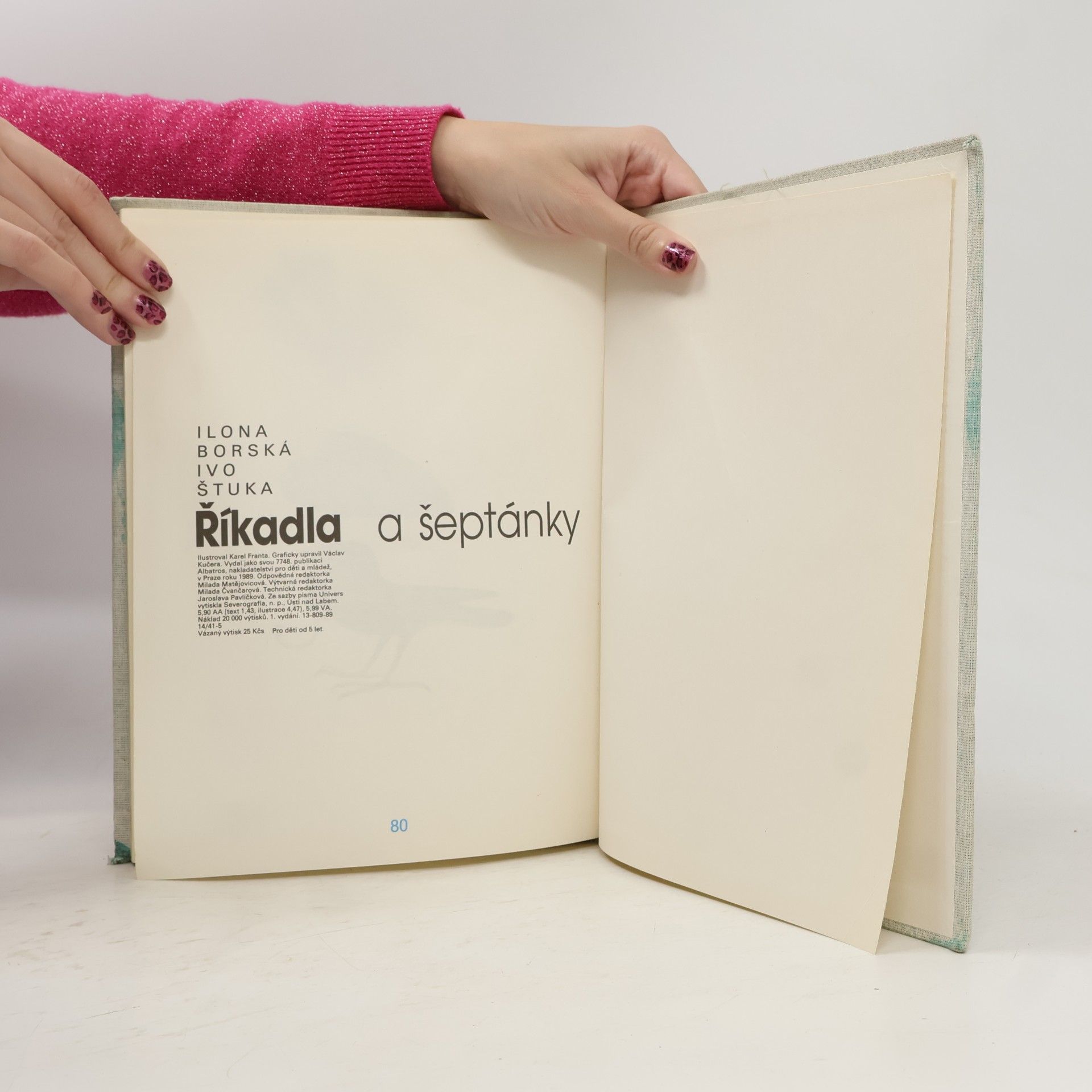 Ilona Borská Říkadla a šeptánky