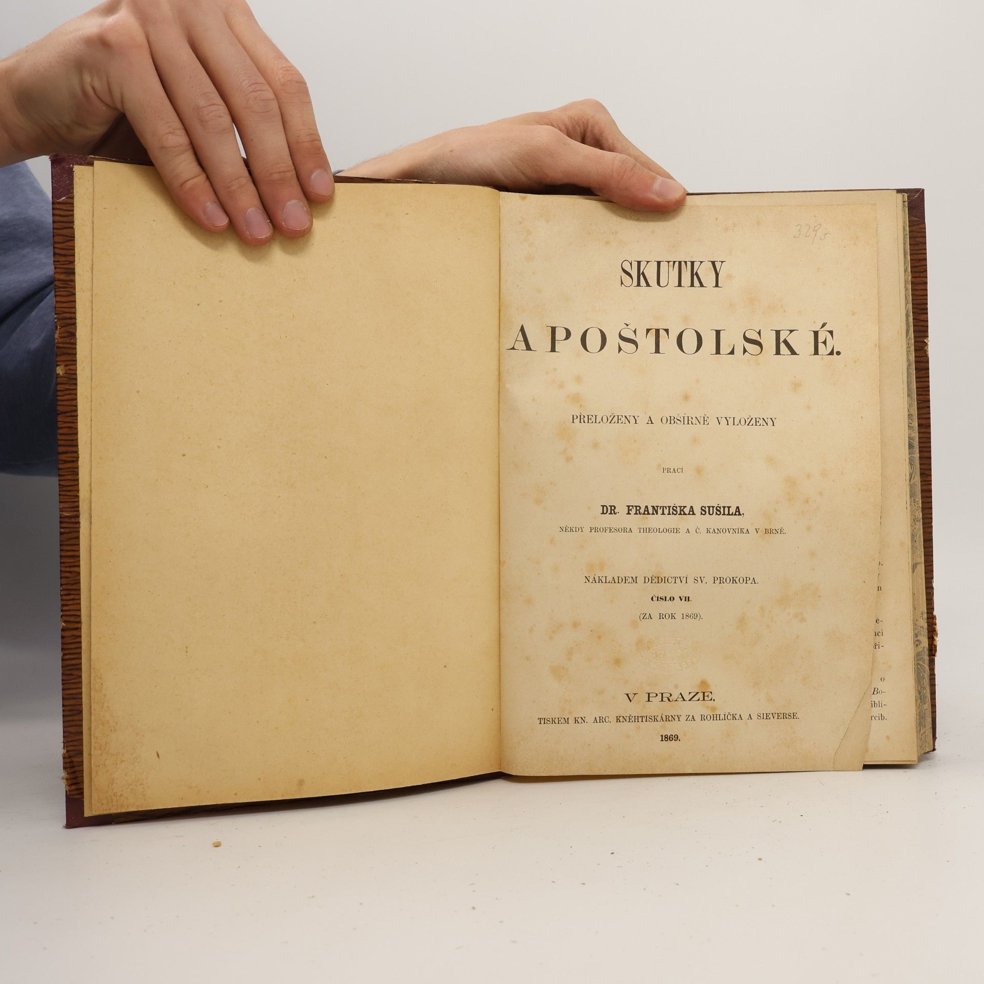 František Sušil Skutky apoštolské