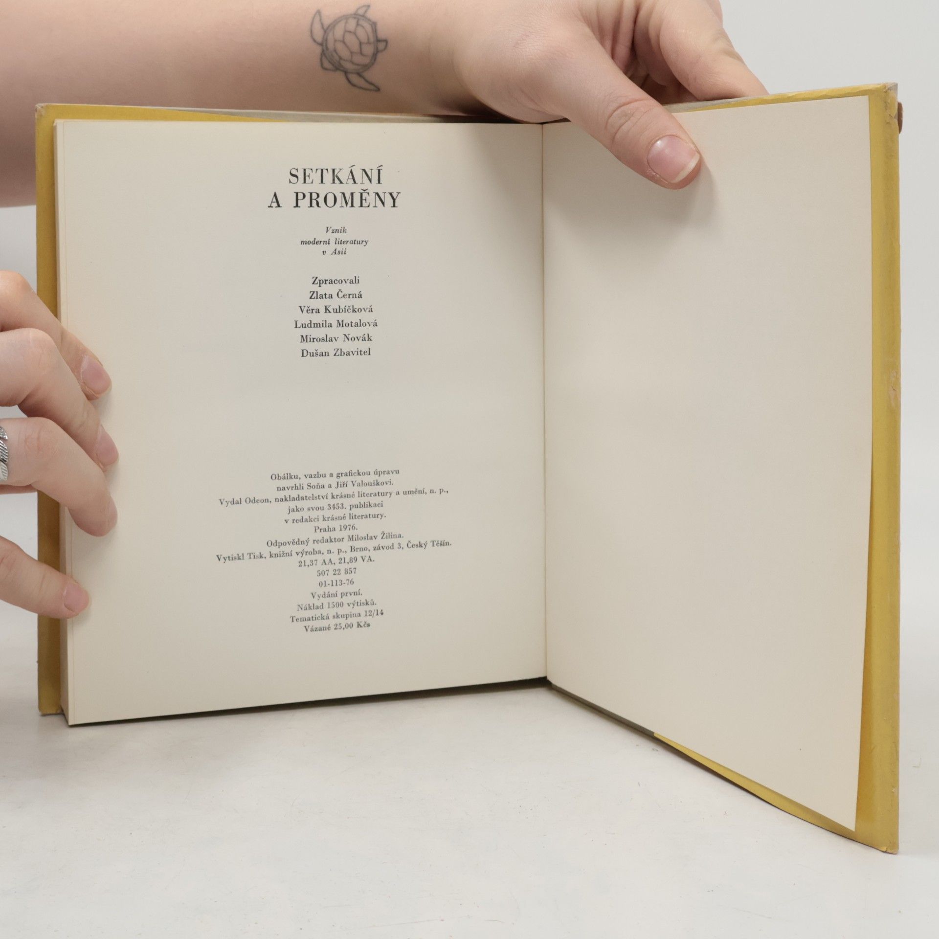 Kolektív autorov Setkání a proměny. Vznik moderní literatury v Asii