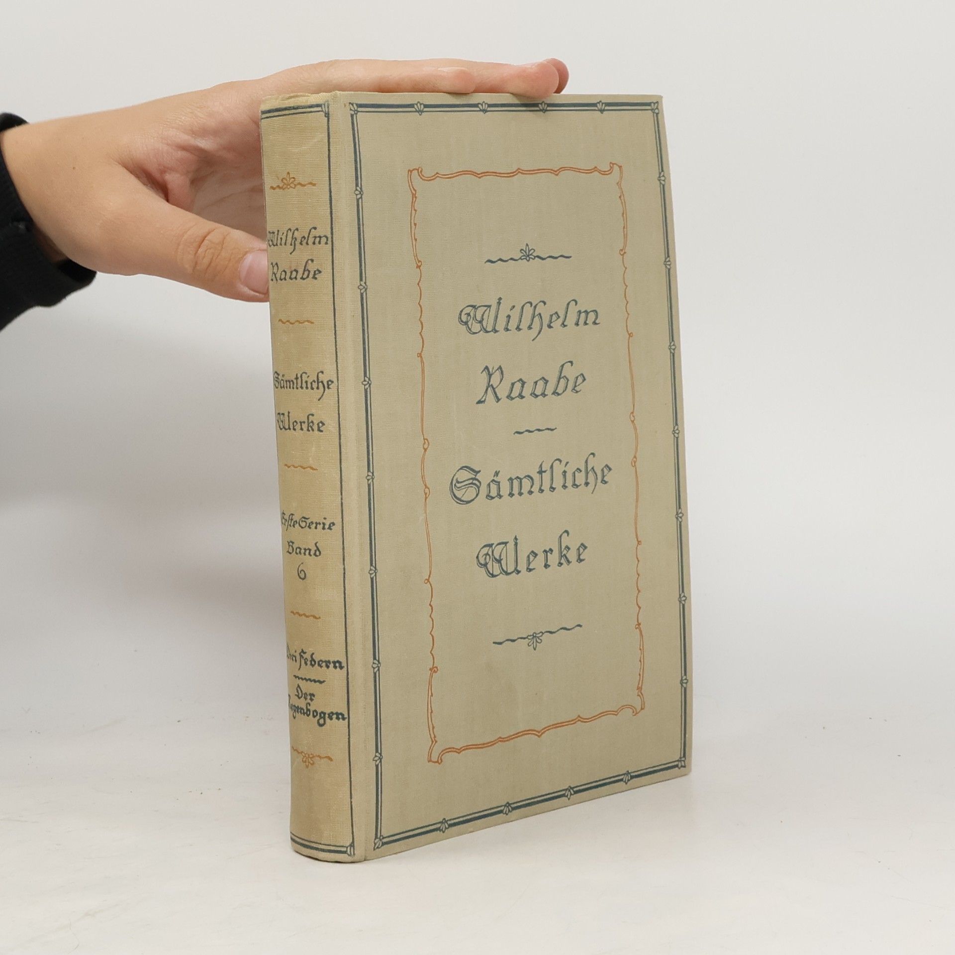 Wilhelm Raabe Sämtliche Werke 6