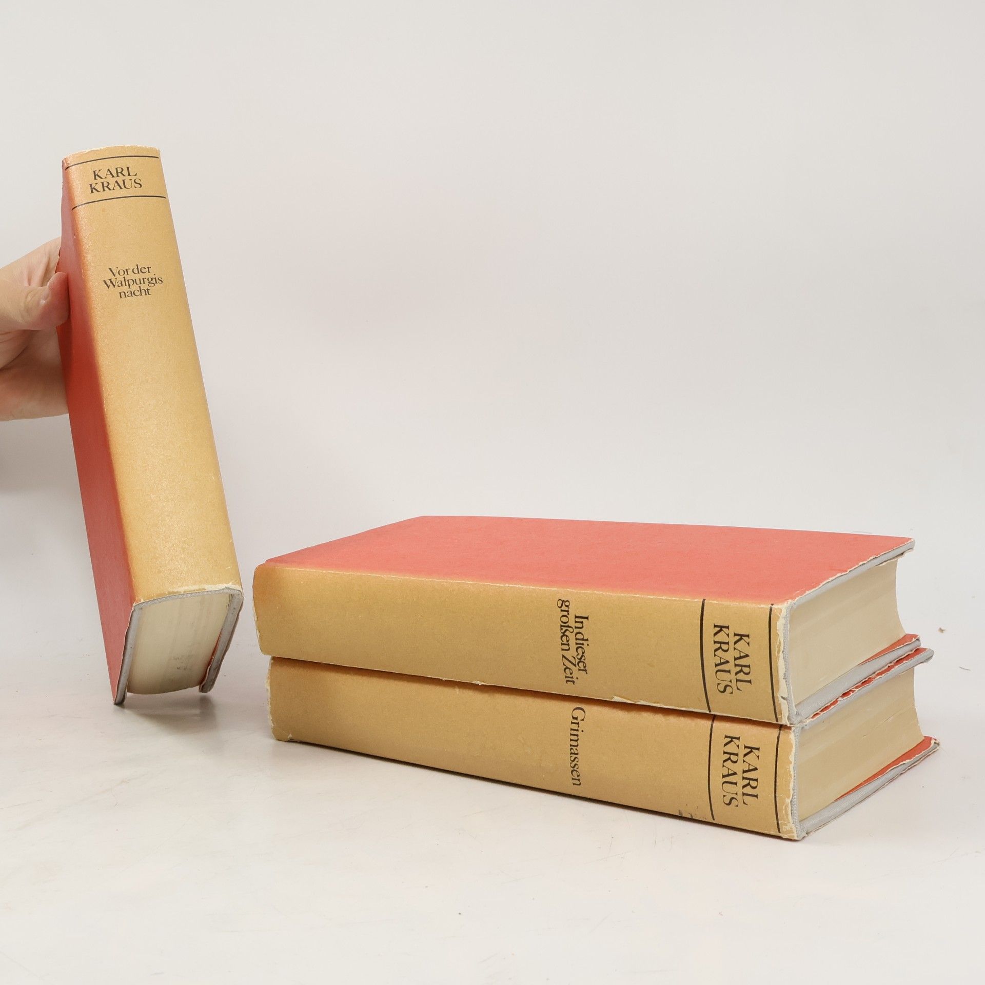 Karl Kraus Ausgewählte Werke 3 Bande