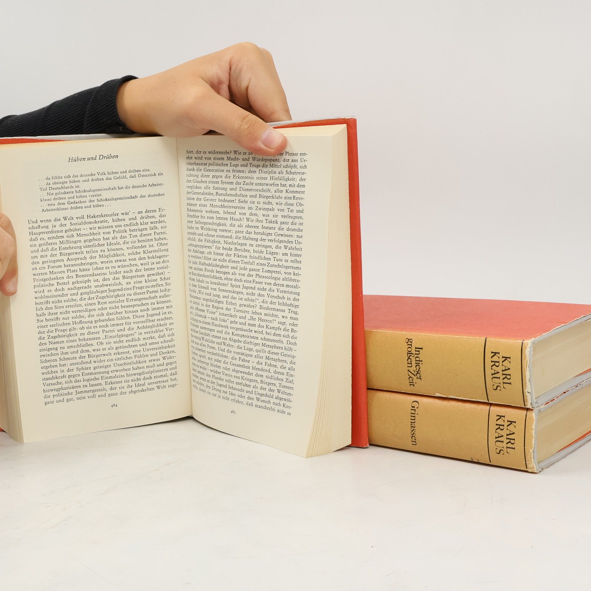 Karl Kraus Ausgewählte Werke 3 Bande
