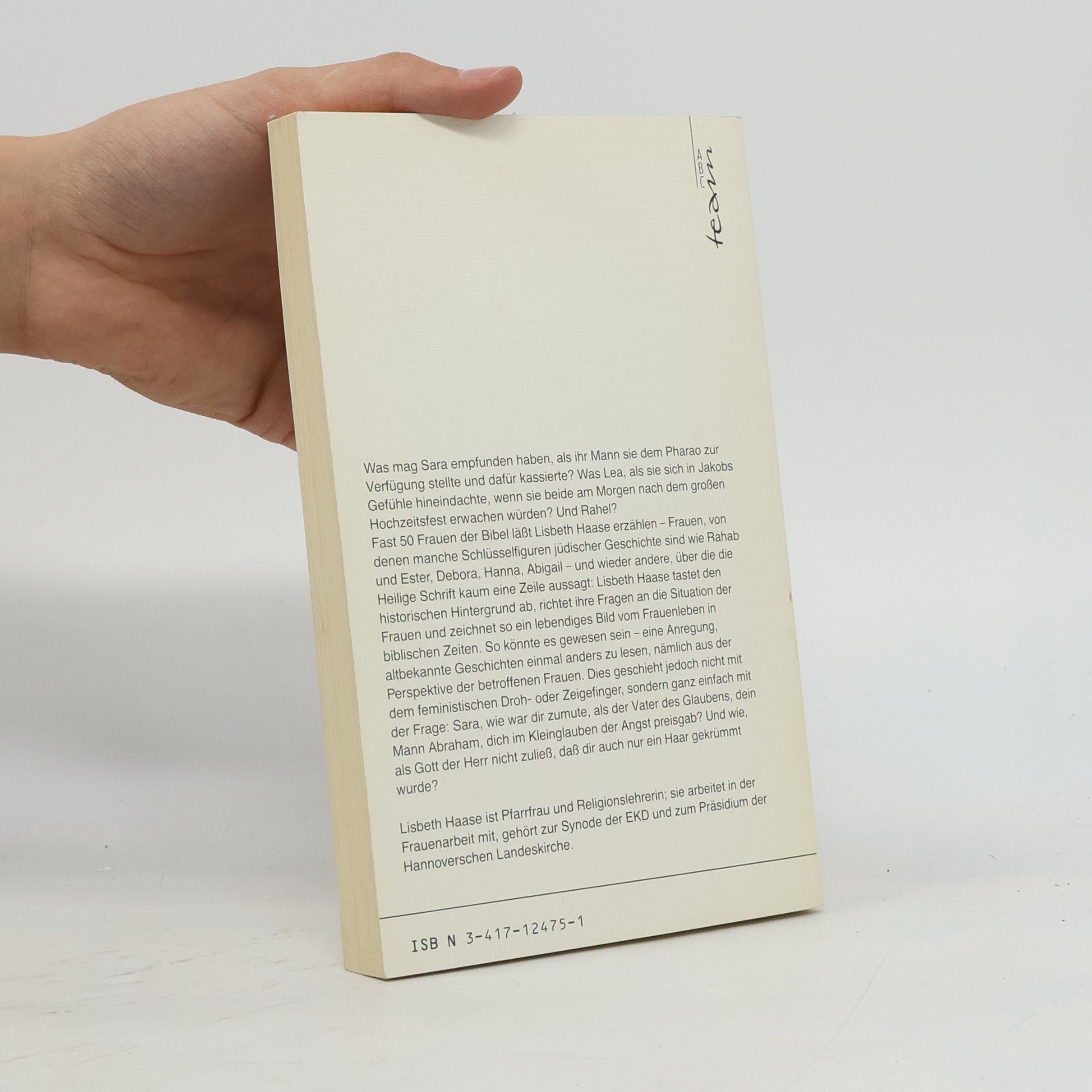 Lisbeth Haase ABC team: Als Abraham seine Frau verkaufte. Frauen des Alten Testaments erzählen ihre Geschichte - Paperback
