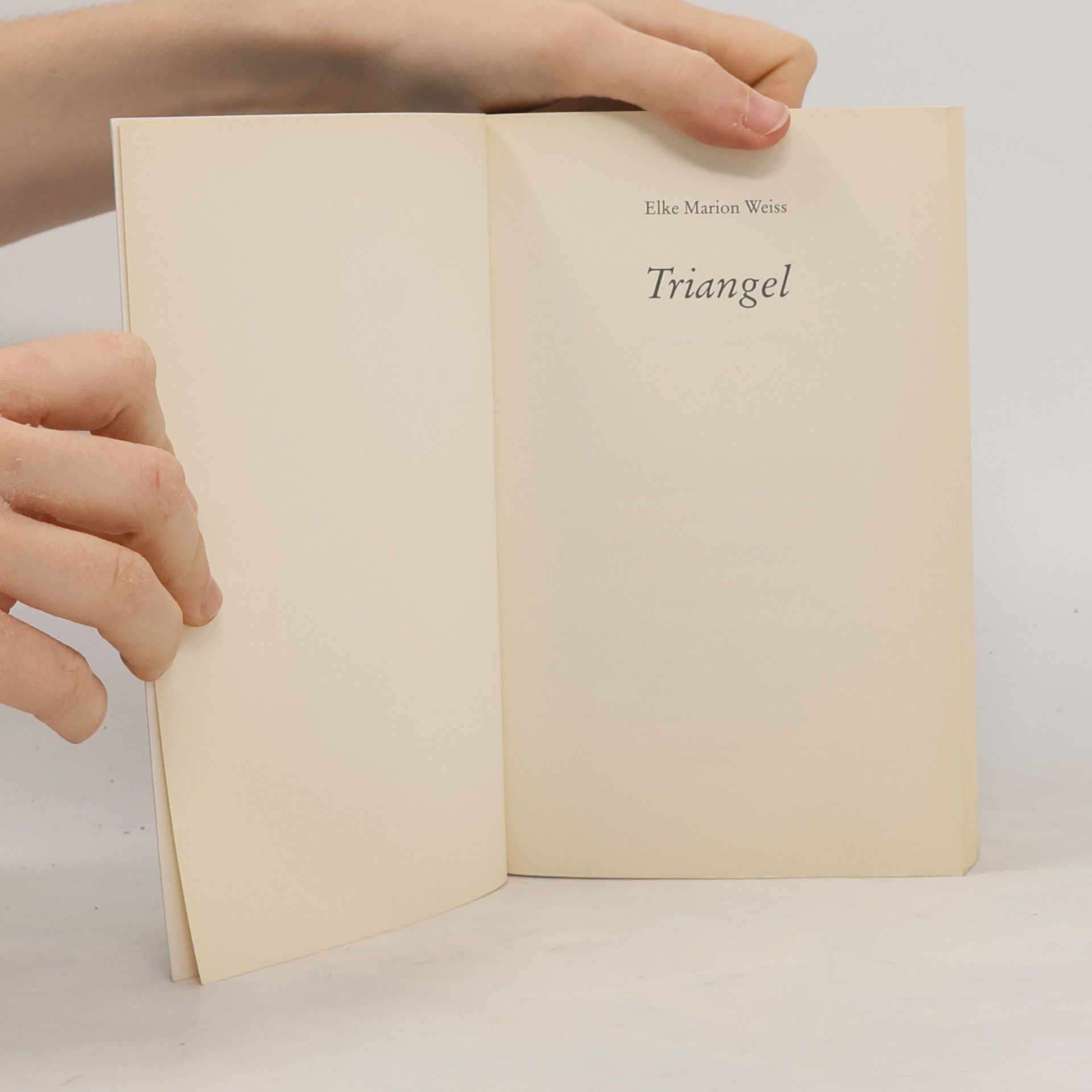 Elke Marion Weiss Triangel