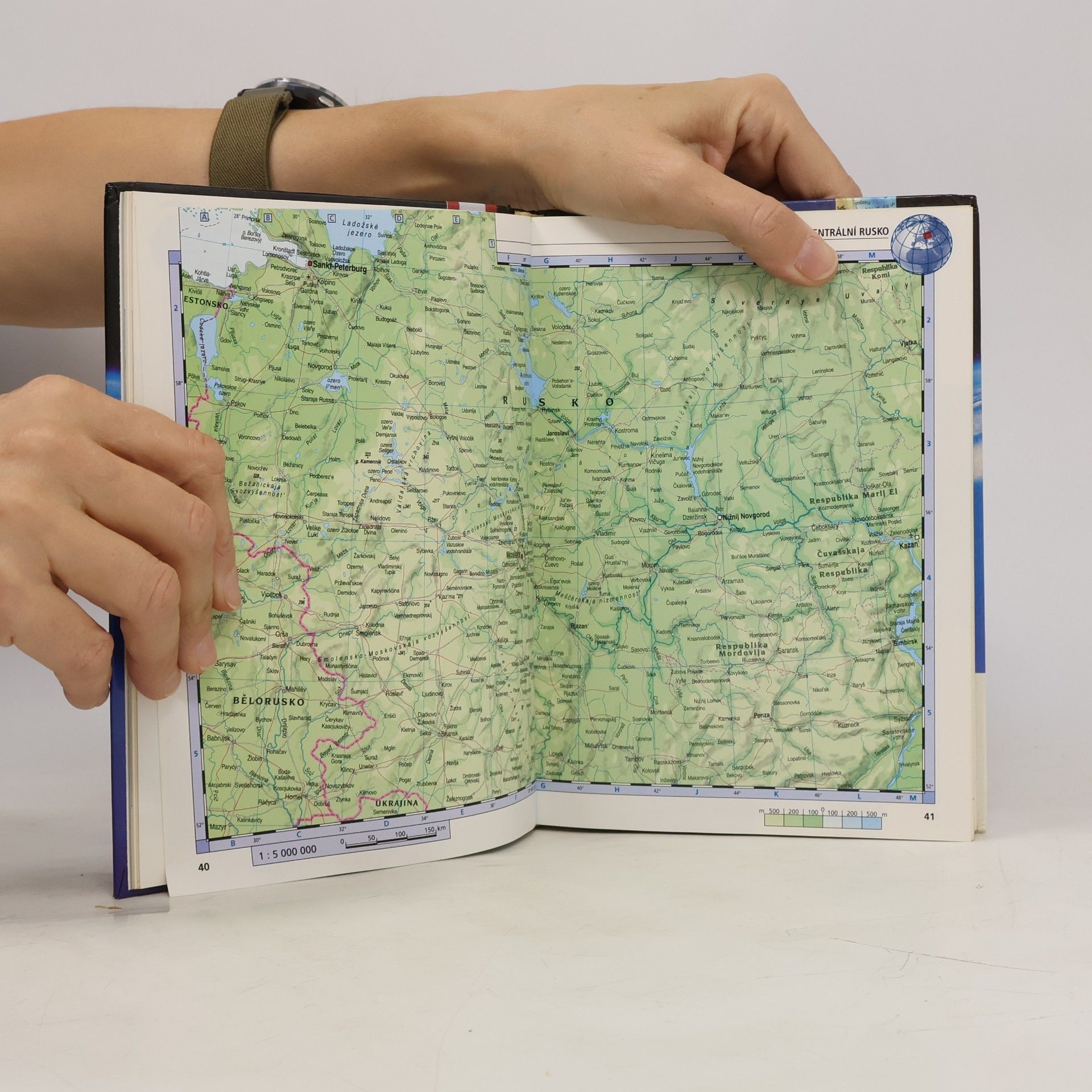 Pavel Boháč Atlas světa s aktualizovanými tematickými mapami