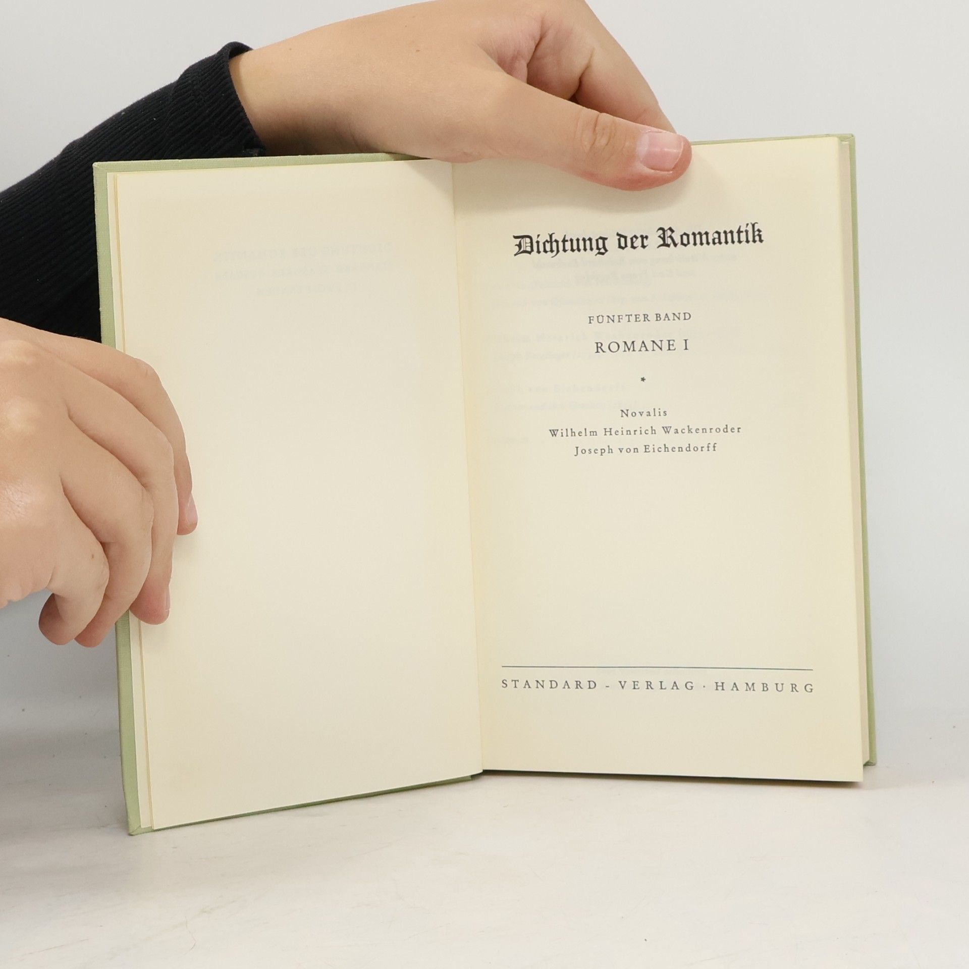 Autorenkollektiv Dichtung der Romantik 5. Romane 1