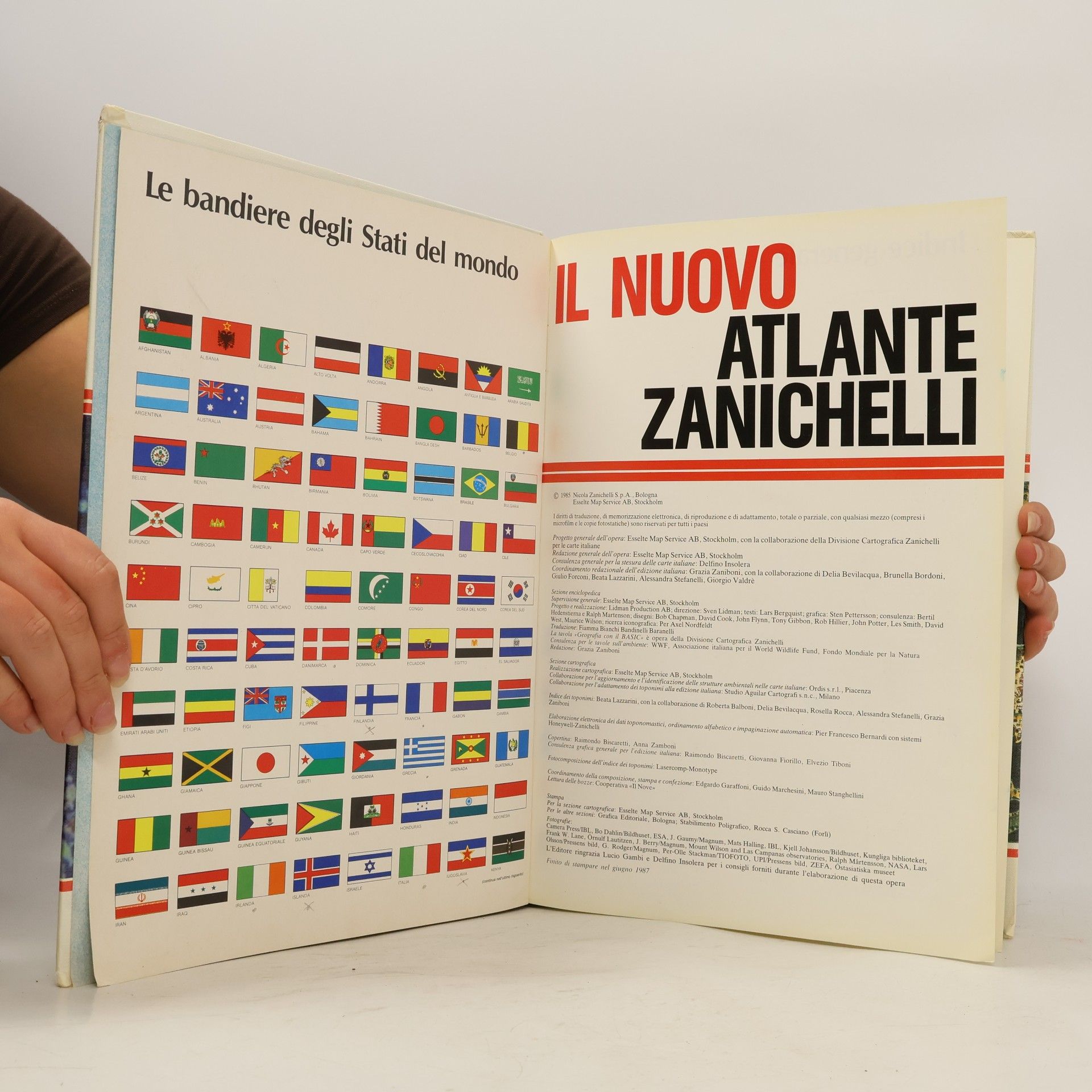 WWF ASSOCIAZIONE ITALIANA PER IL WORLD WILDLIFE FUND FONDO MONDIALE PER LA NATURA Il nuovo atlante Zanichelli