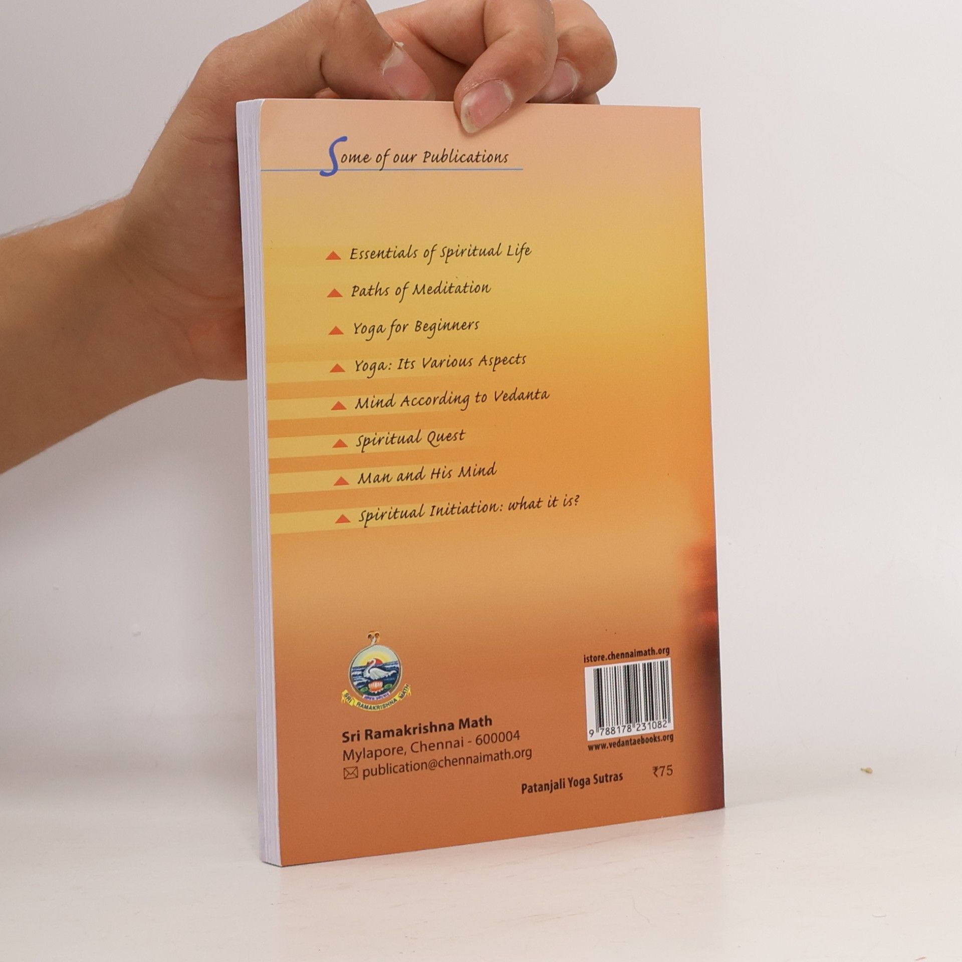 Swami Prabhavananda Patanjali Yoga Sutras