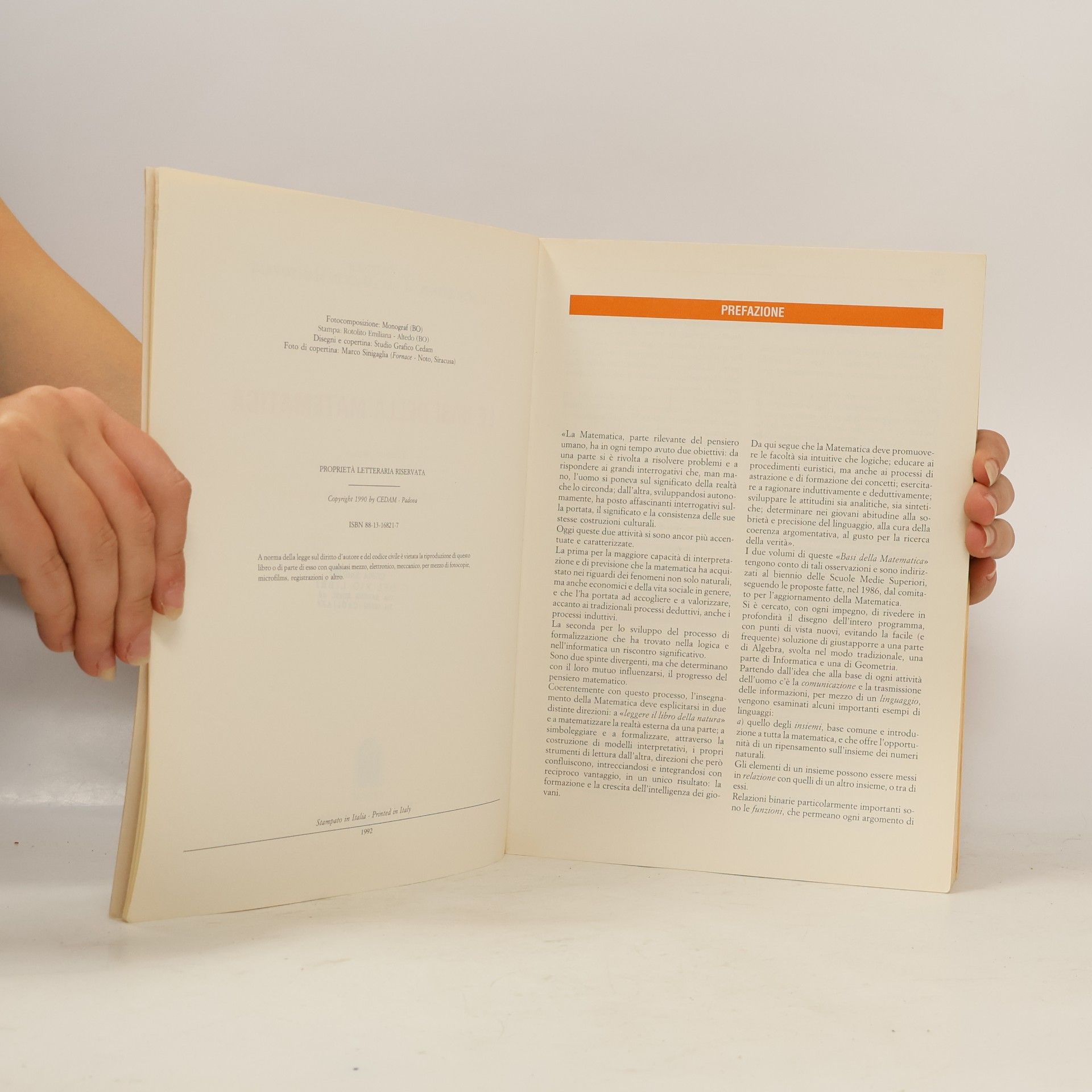 Giuseppe Zwirner Le basi della matematica